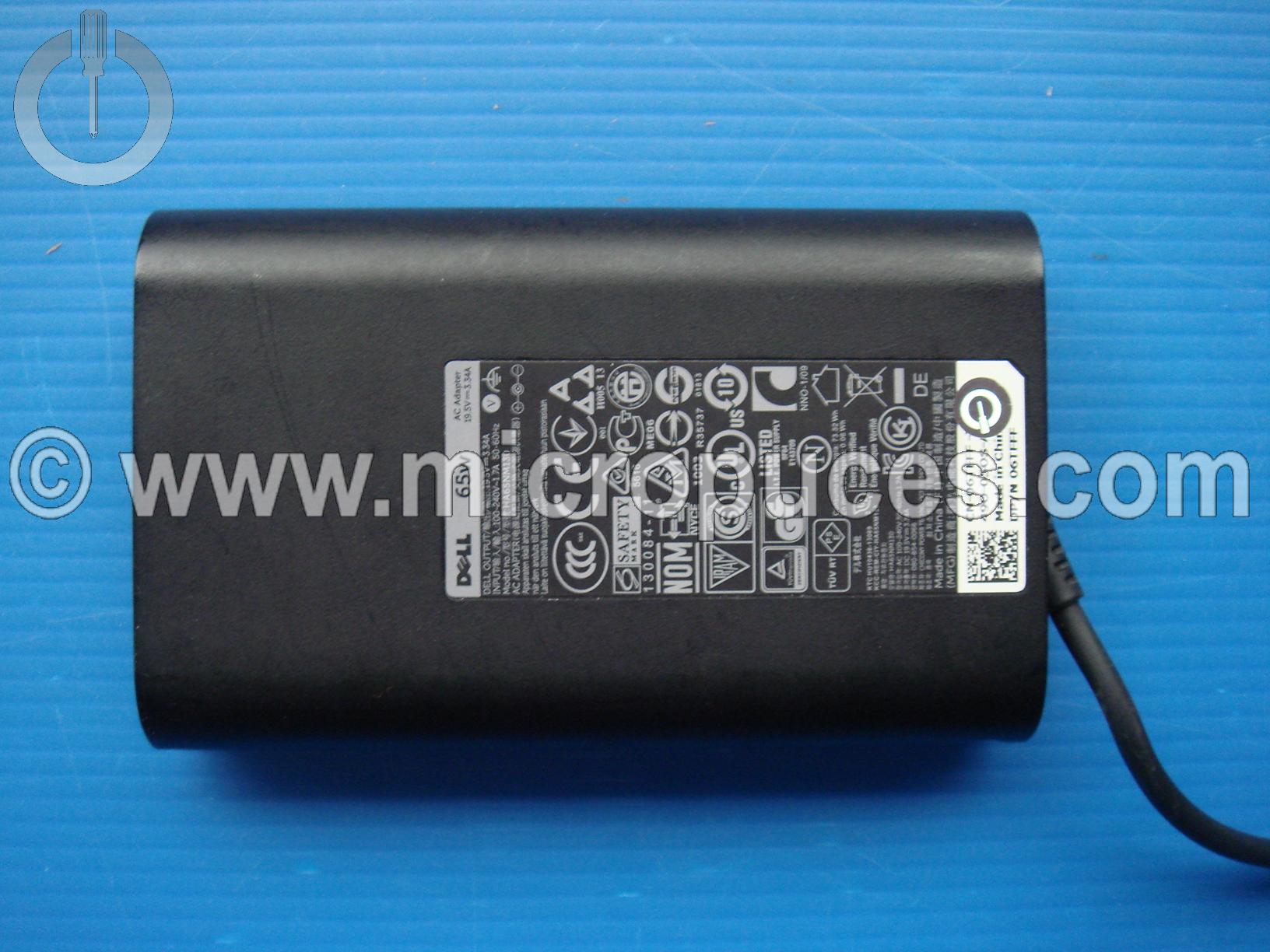 Chargeur Alimentation 65W 19.5V pour Dell Latitude