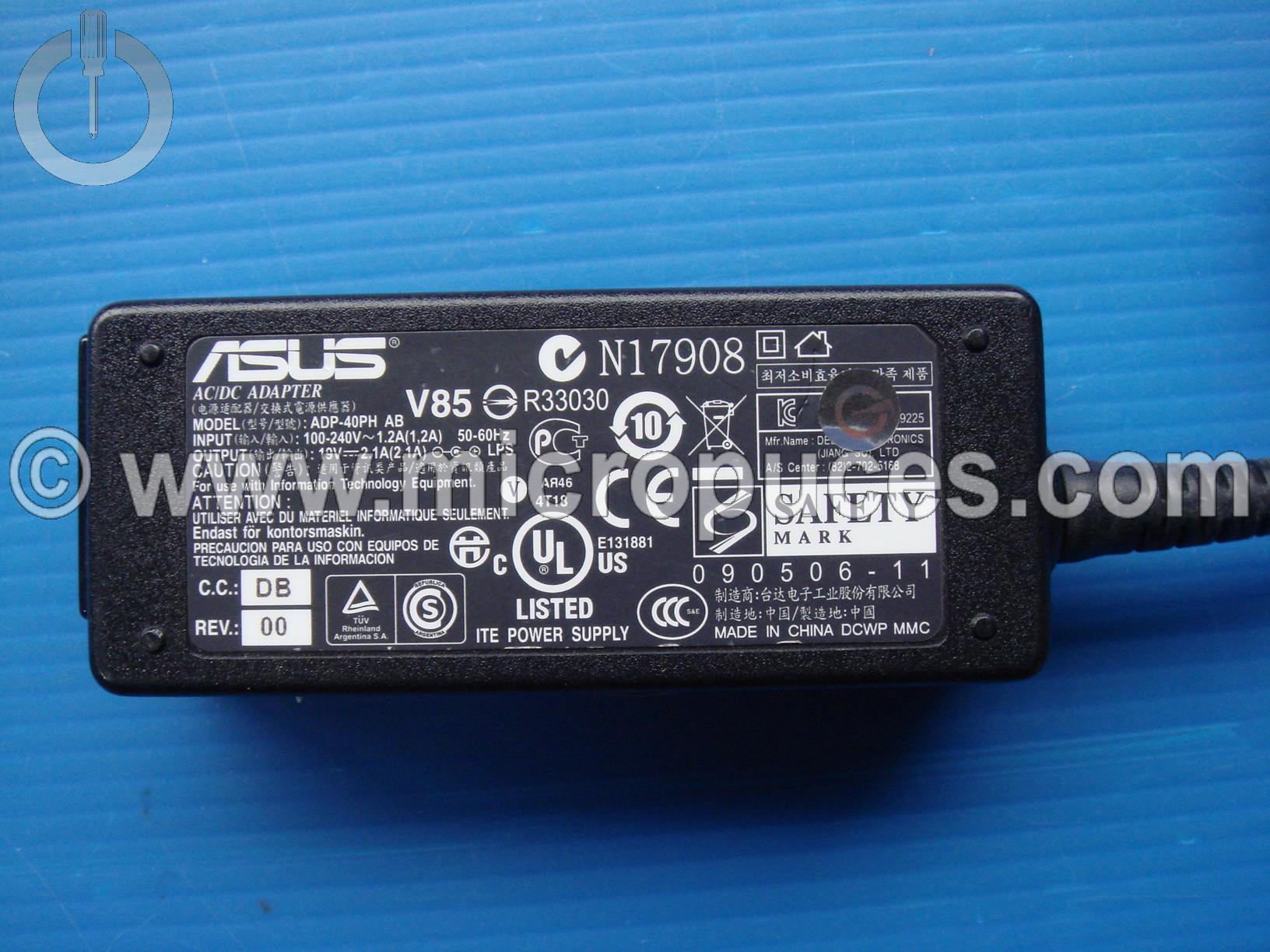 Chargeur Alimentation 19V 2.1A pour MSI Wind