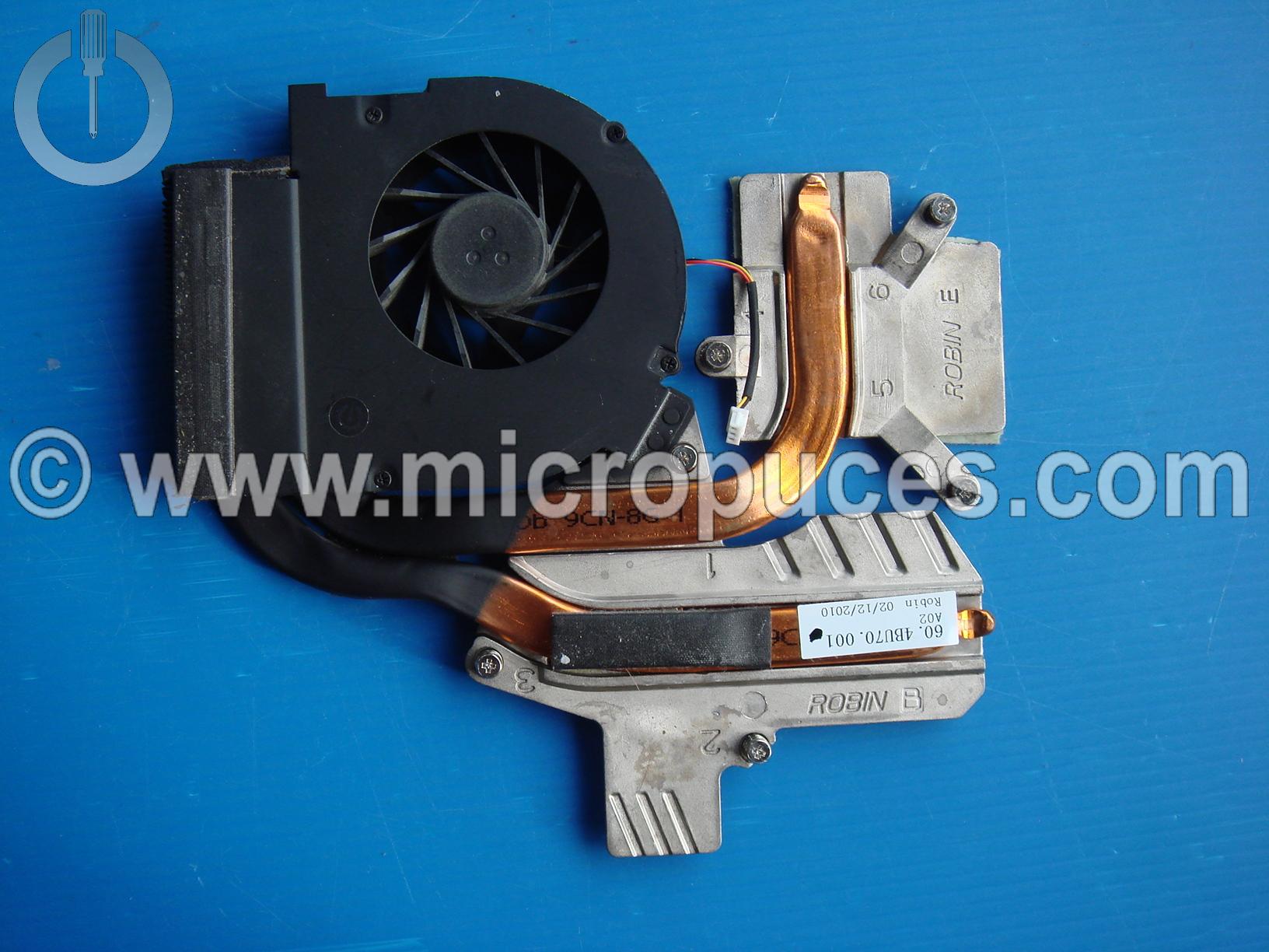 Ventirad CPU pour PACKARD BELL EasyNote TJ65