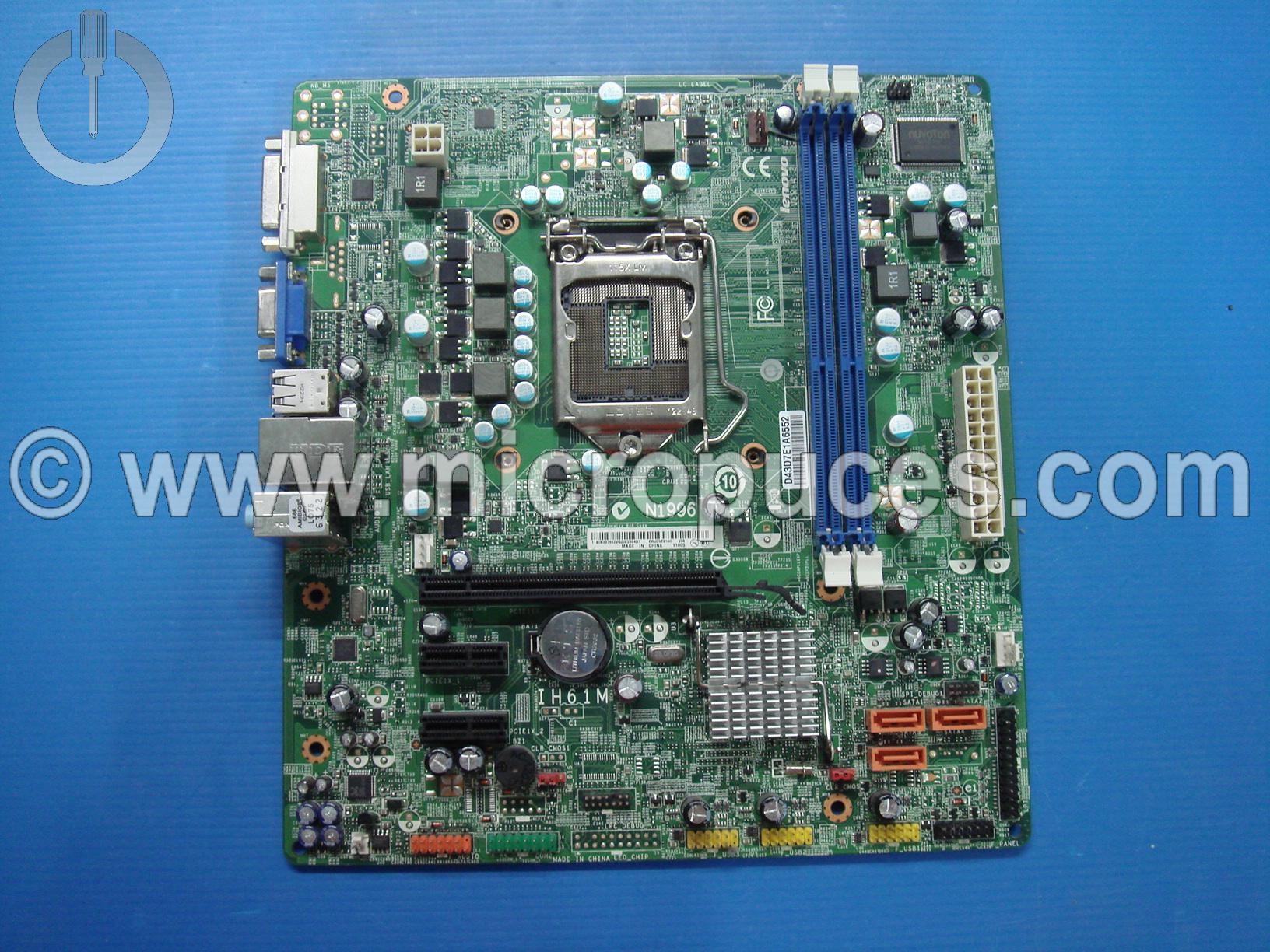 Carte mère pour LENOVO THINKCENTRE E72 LGA 1155