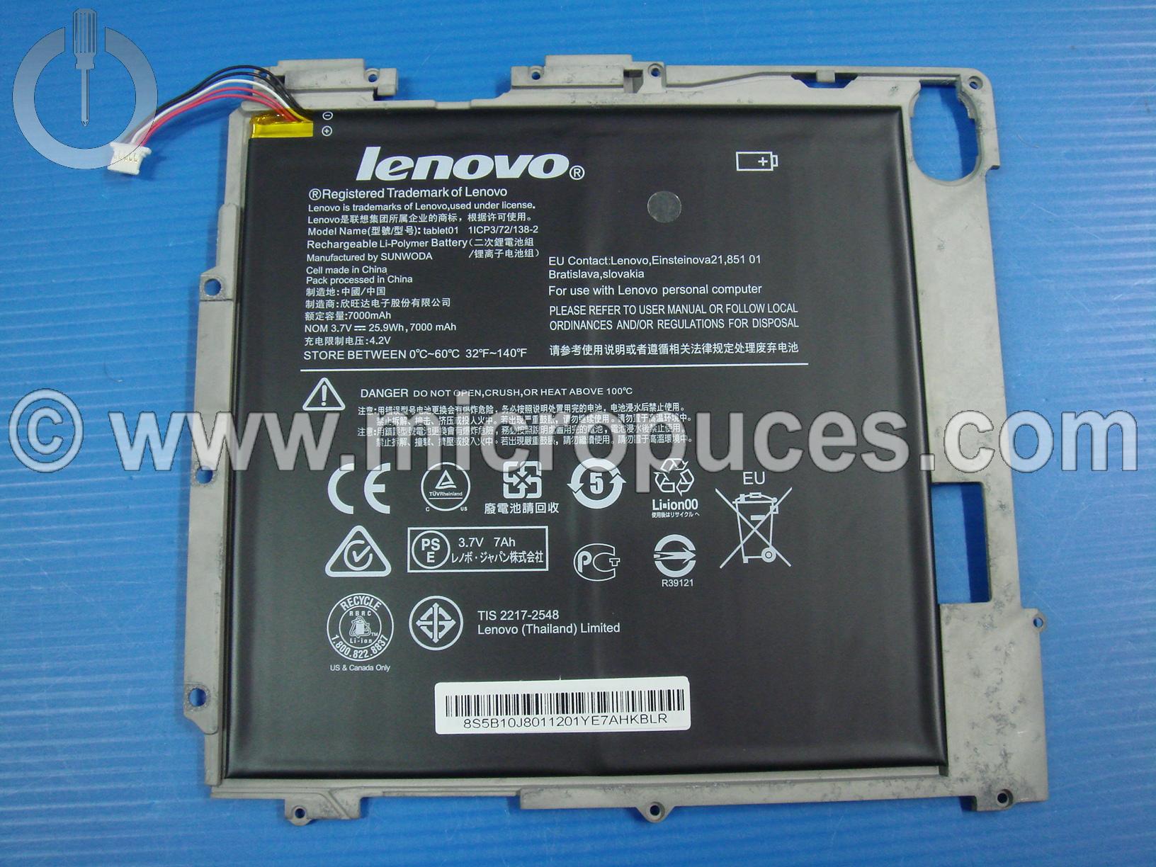 Batterie pour LENOVO IdeaPad Miix 300-10IBY