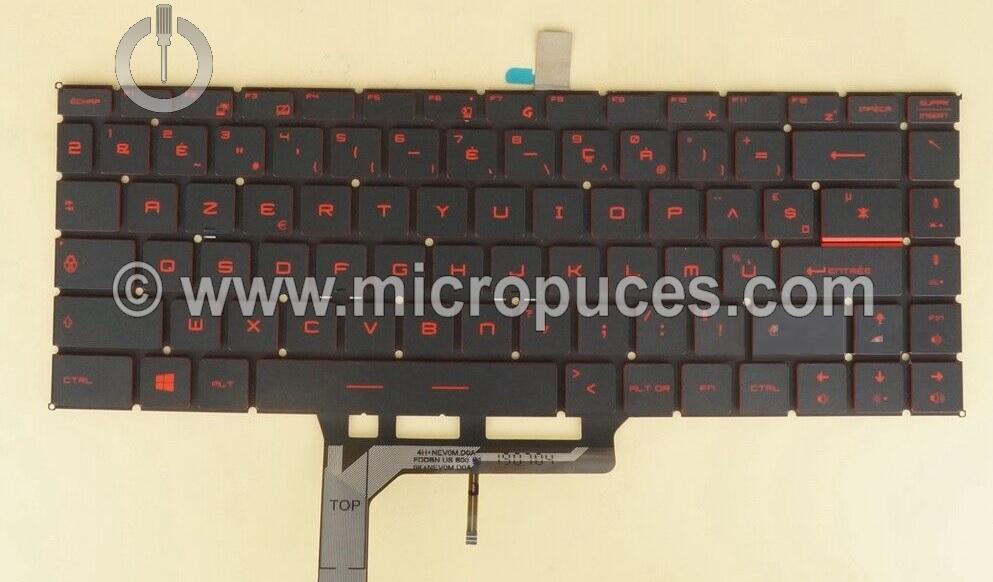 Clavier azerty pour MSI GF63