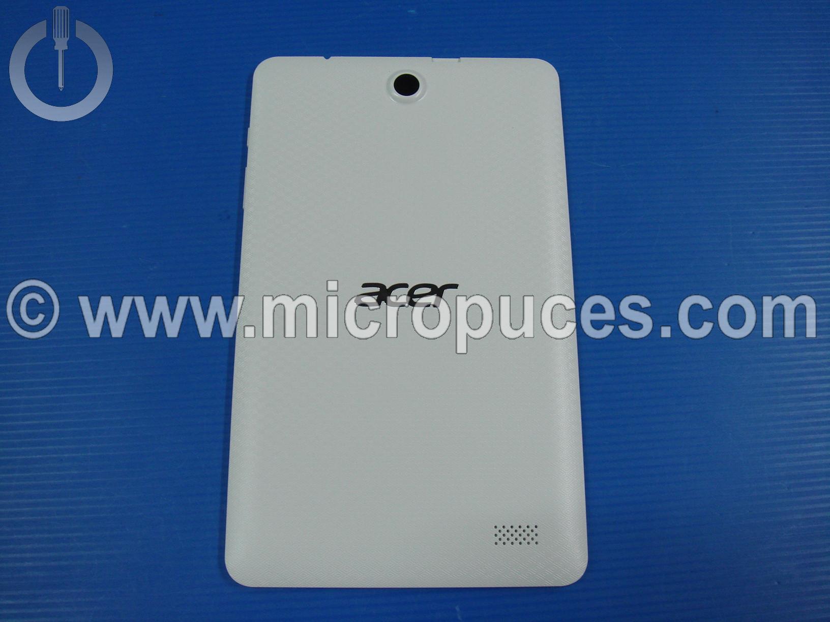 Plasturgie d'écran blanche pour tablette Acer Iconia B1-850