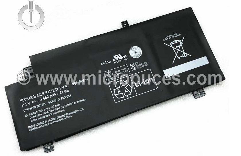 Batterie pour SONY SVF15A