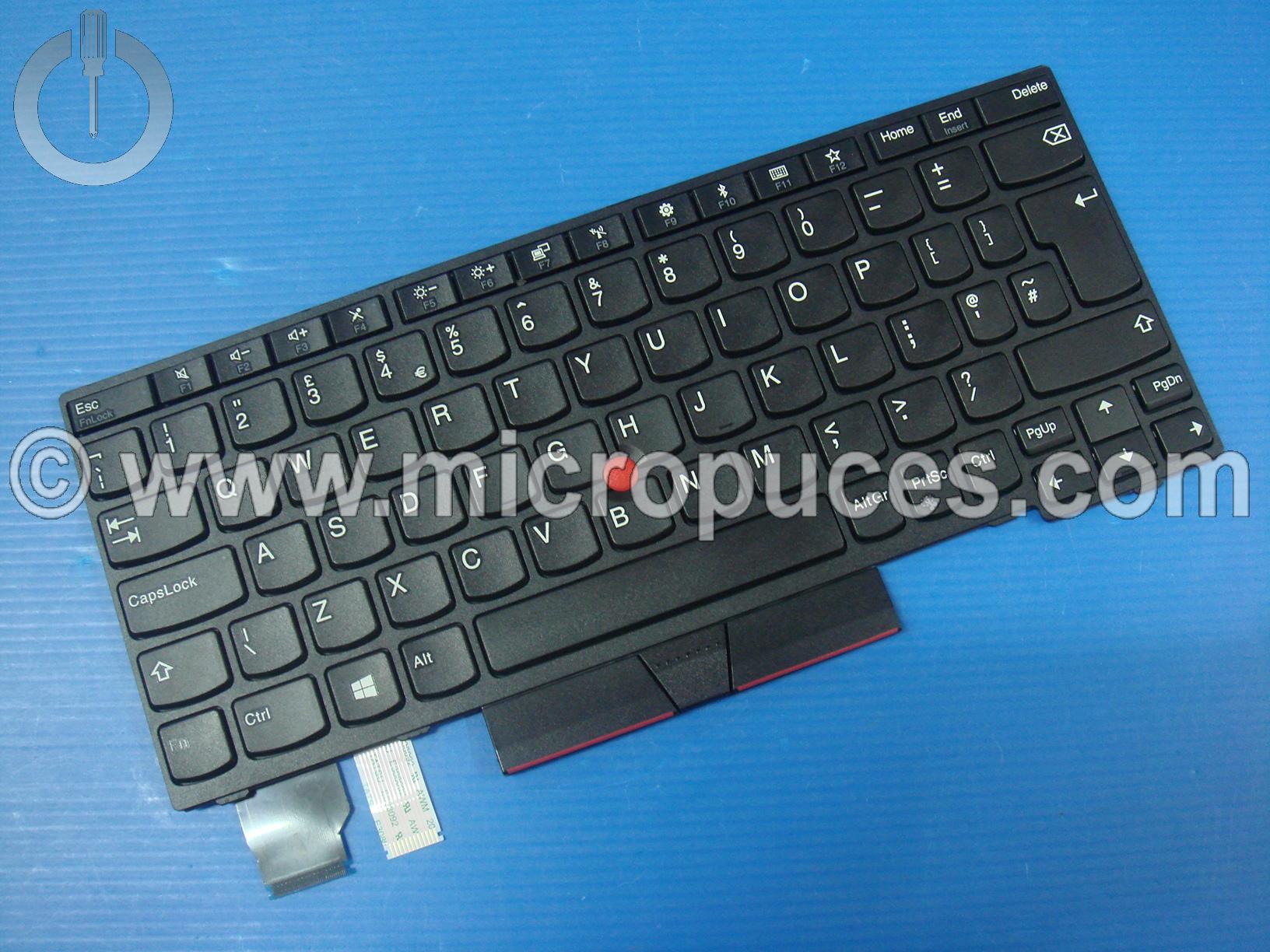 Clavier LENOVO Thinkpad X280 X390 X395 avec rétroéclairage ( UK )