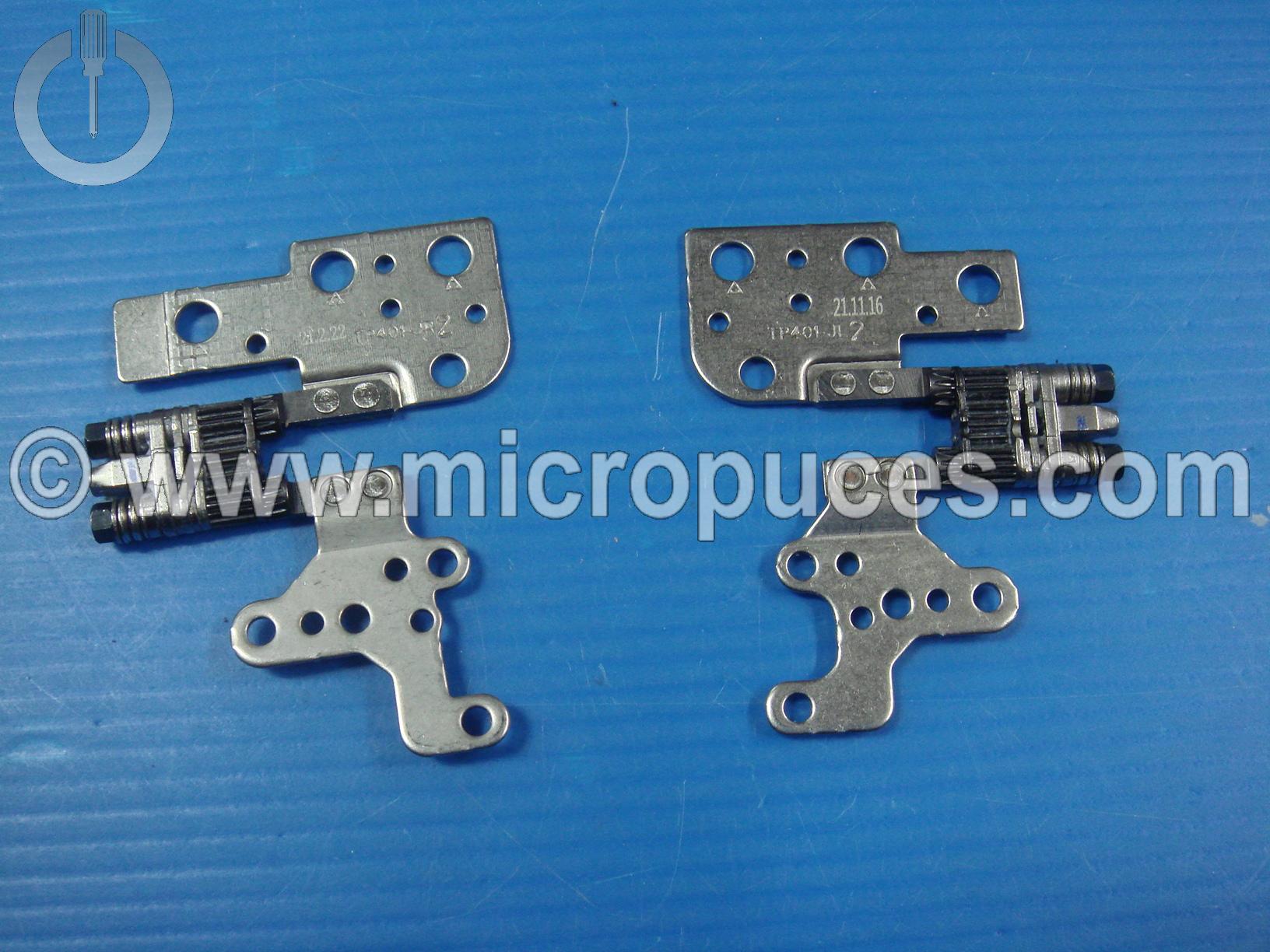 Jeu de charnières pour Flip14 TP401MA