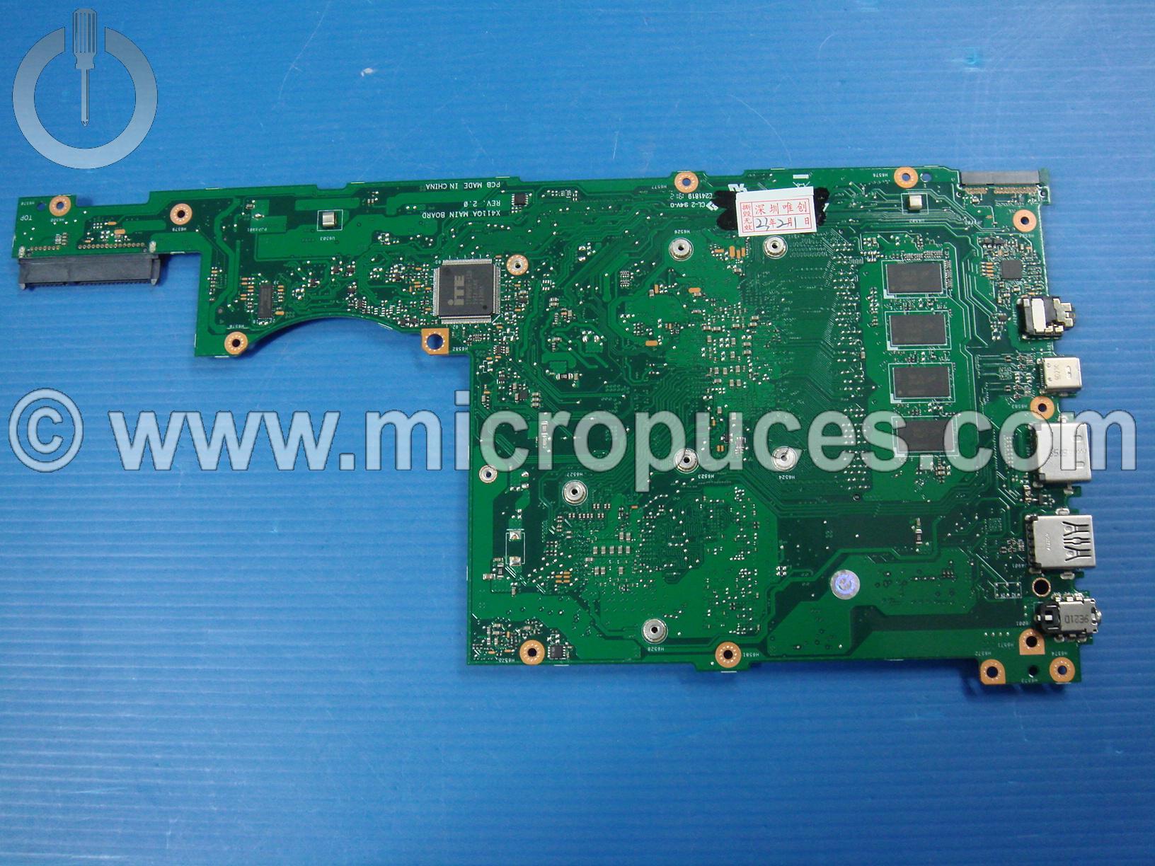 Carte mère AMD A12-9720P pour ASUS X411QA (UMA)