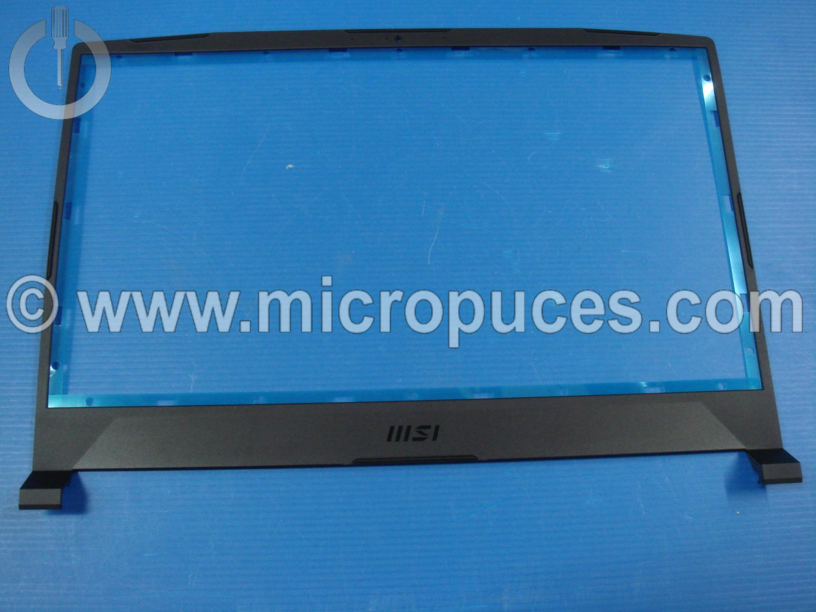 Plasturgie tour d'écran noire pour MSI GF66 Katana
