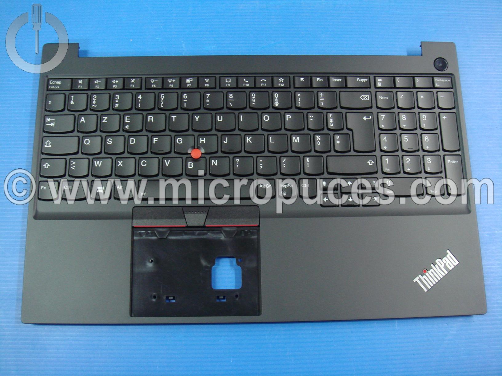 Clavier AZERTY + plasturgie de dessus pour ThinkPad E15 Gen 2