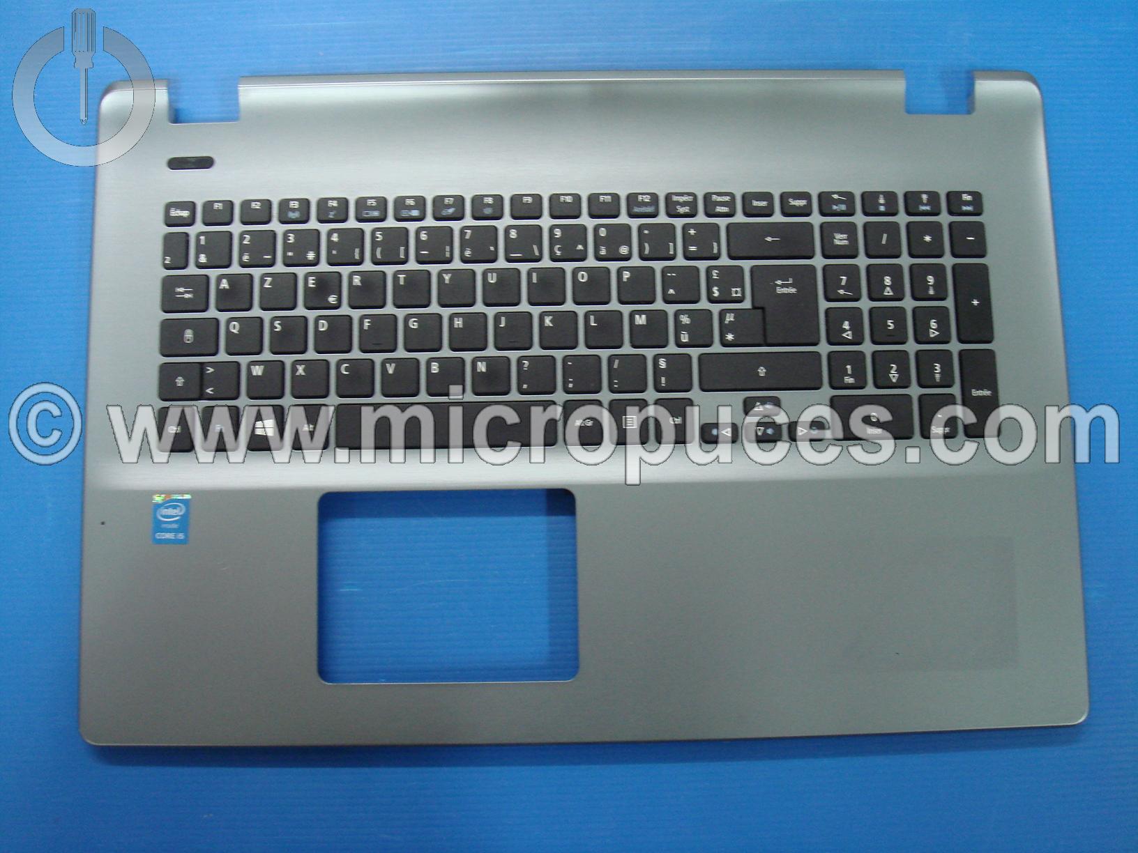 Clavier + plasturgie du dessus AZERTY pour ACER E5-771