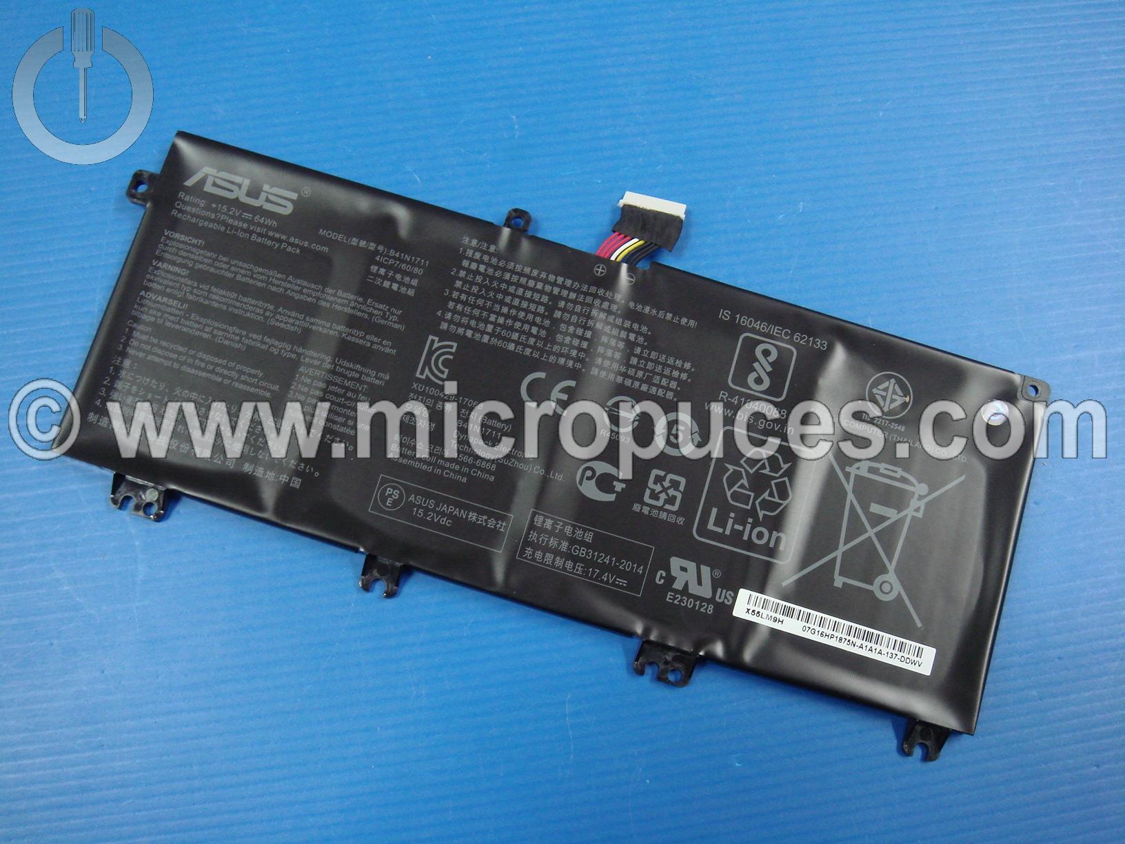 Batterie d'origine Asus pour ASUS ROG ( cable court )