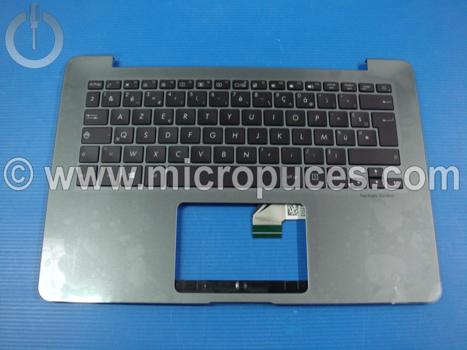 Clavier + plasturgie pour ASUS UX430U gris