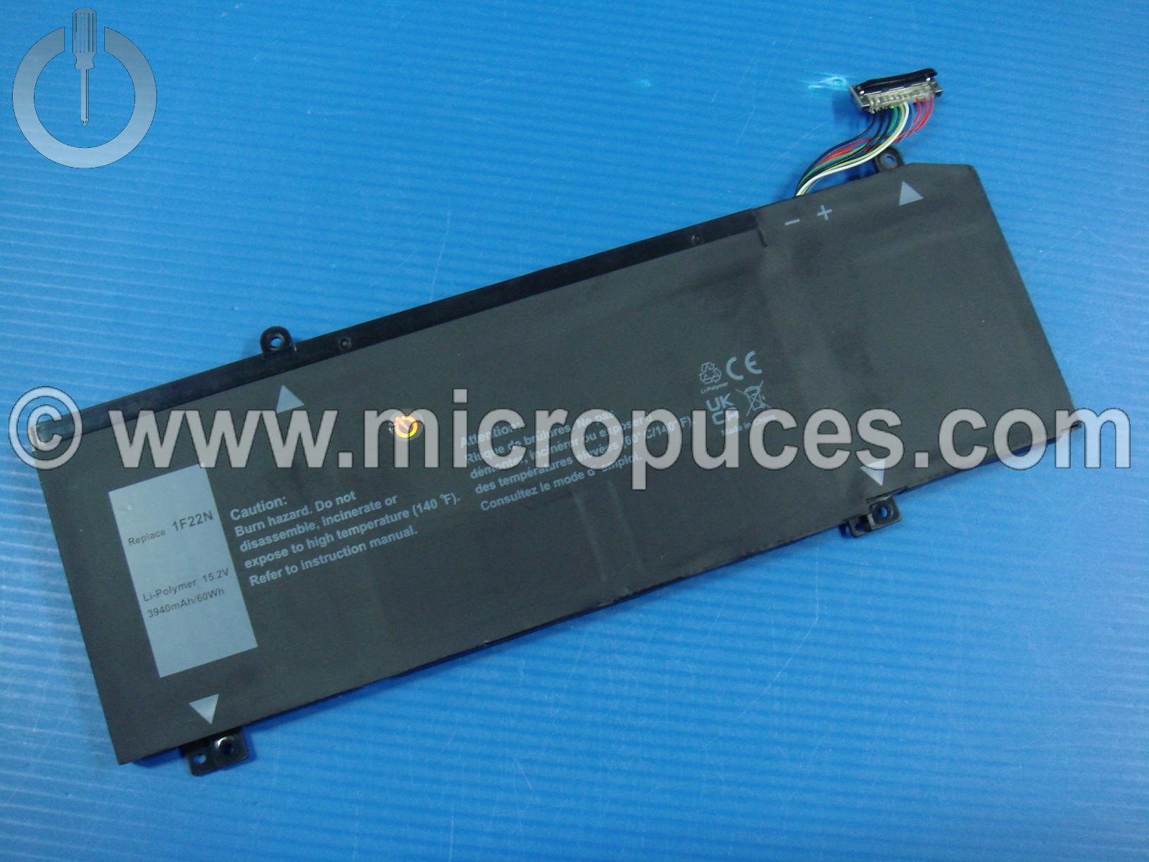 Batterie compatible pour Dell Alienware M17 et M15