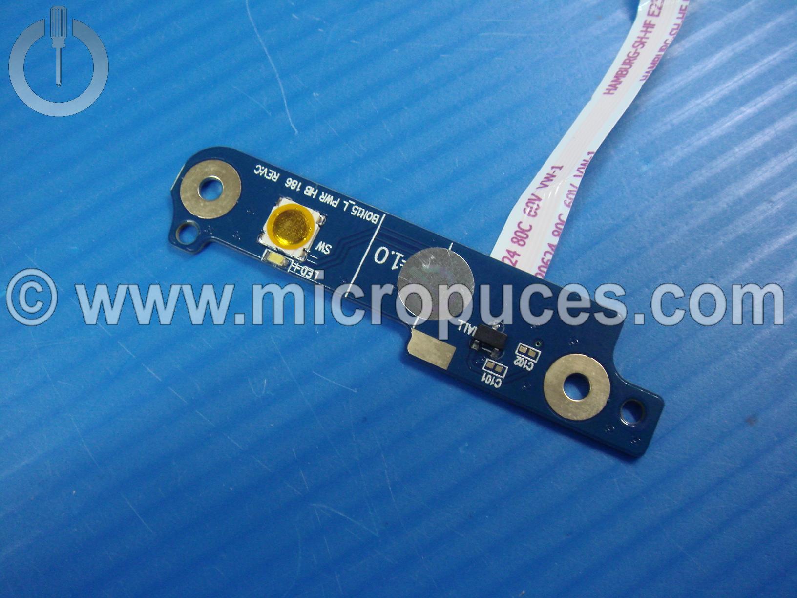 Carte fille bouton power pour DELL Latitude 3500