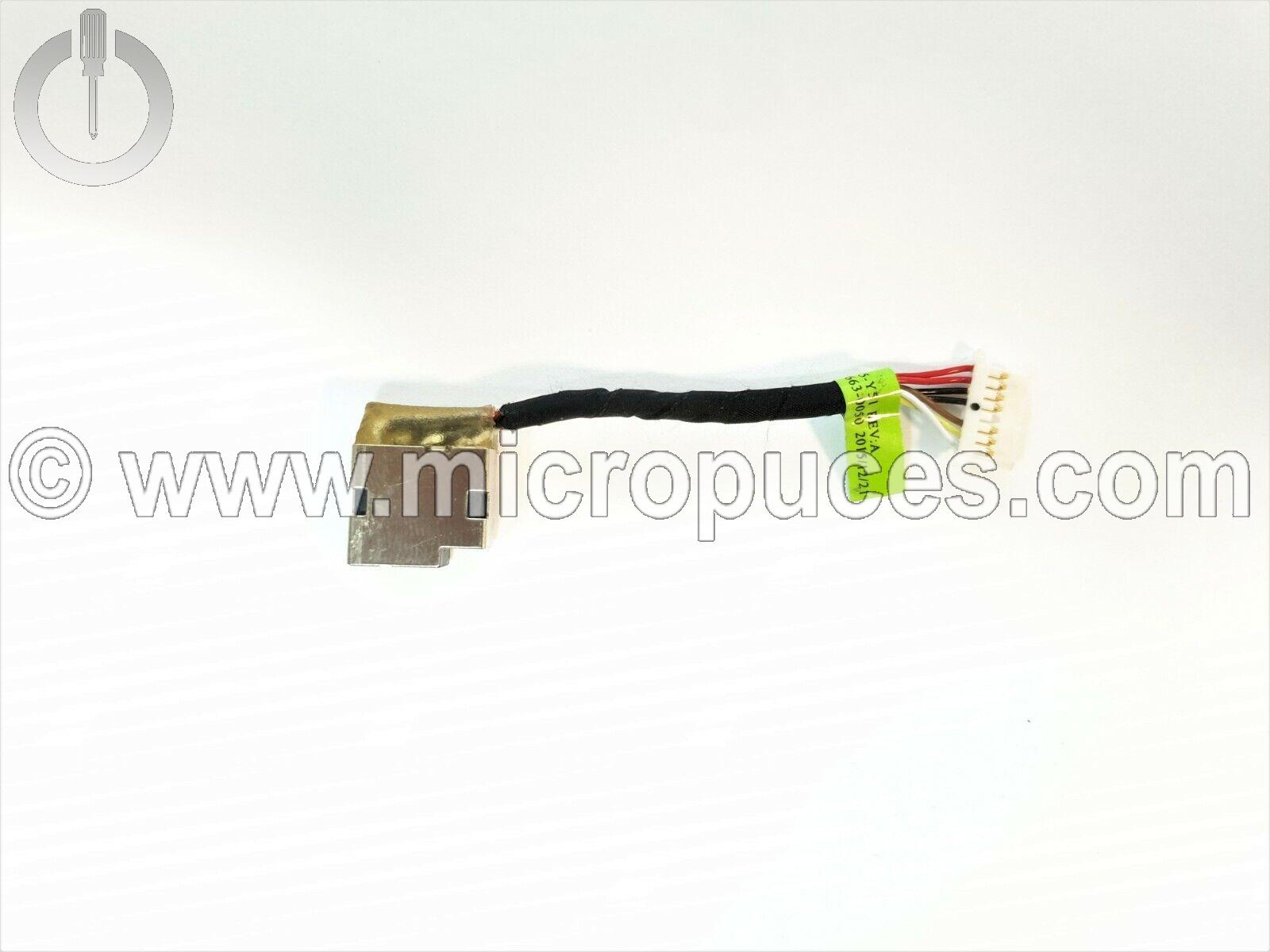 Connecteur d'alimentation pour HP 14-bf0