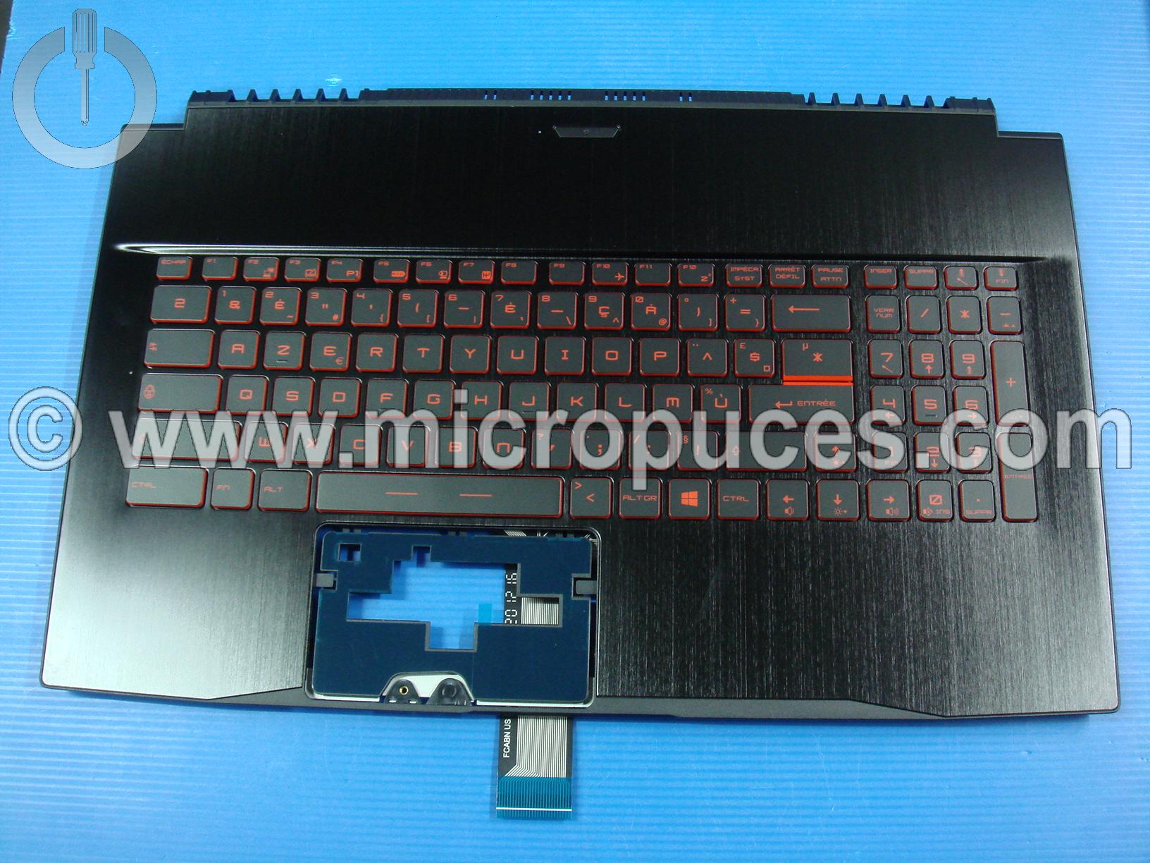 Clavier + plasturgie de dessus pour MSI GF75