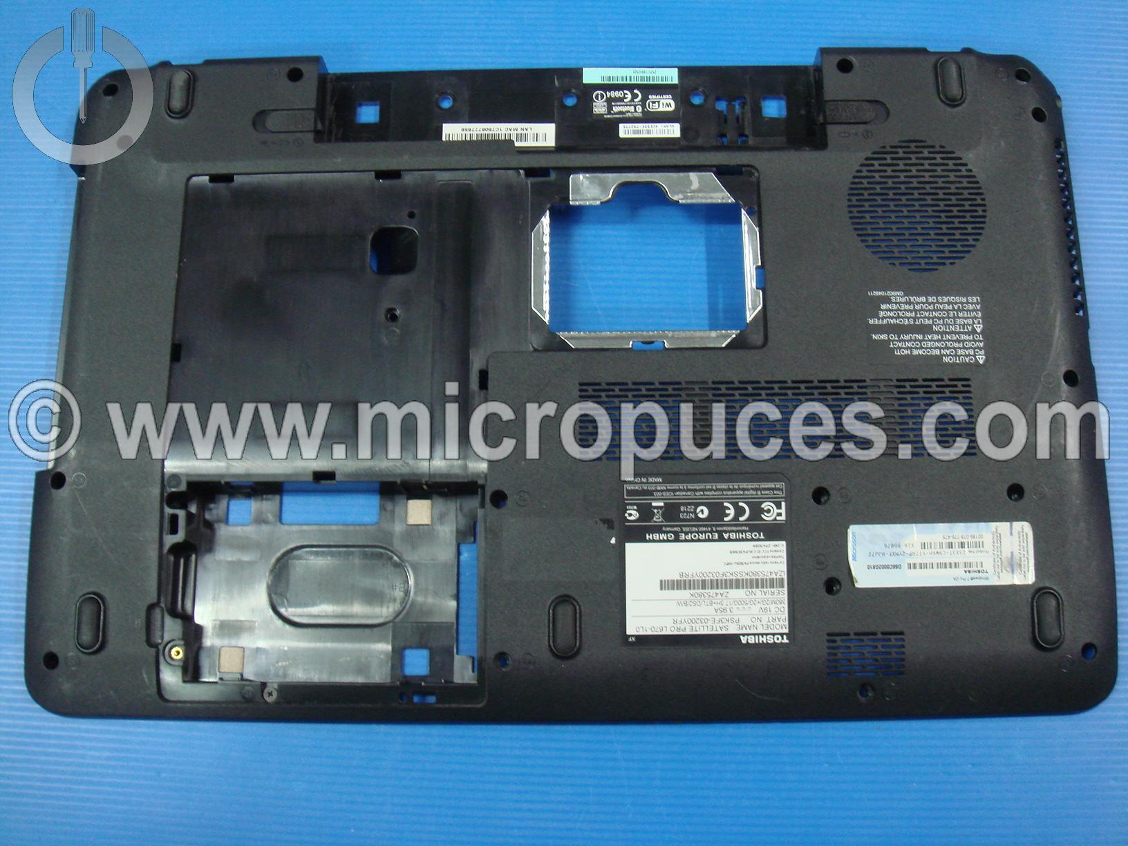 Plasturgie de base pour TOSHIBA Satellite L670