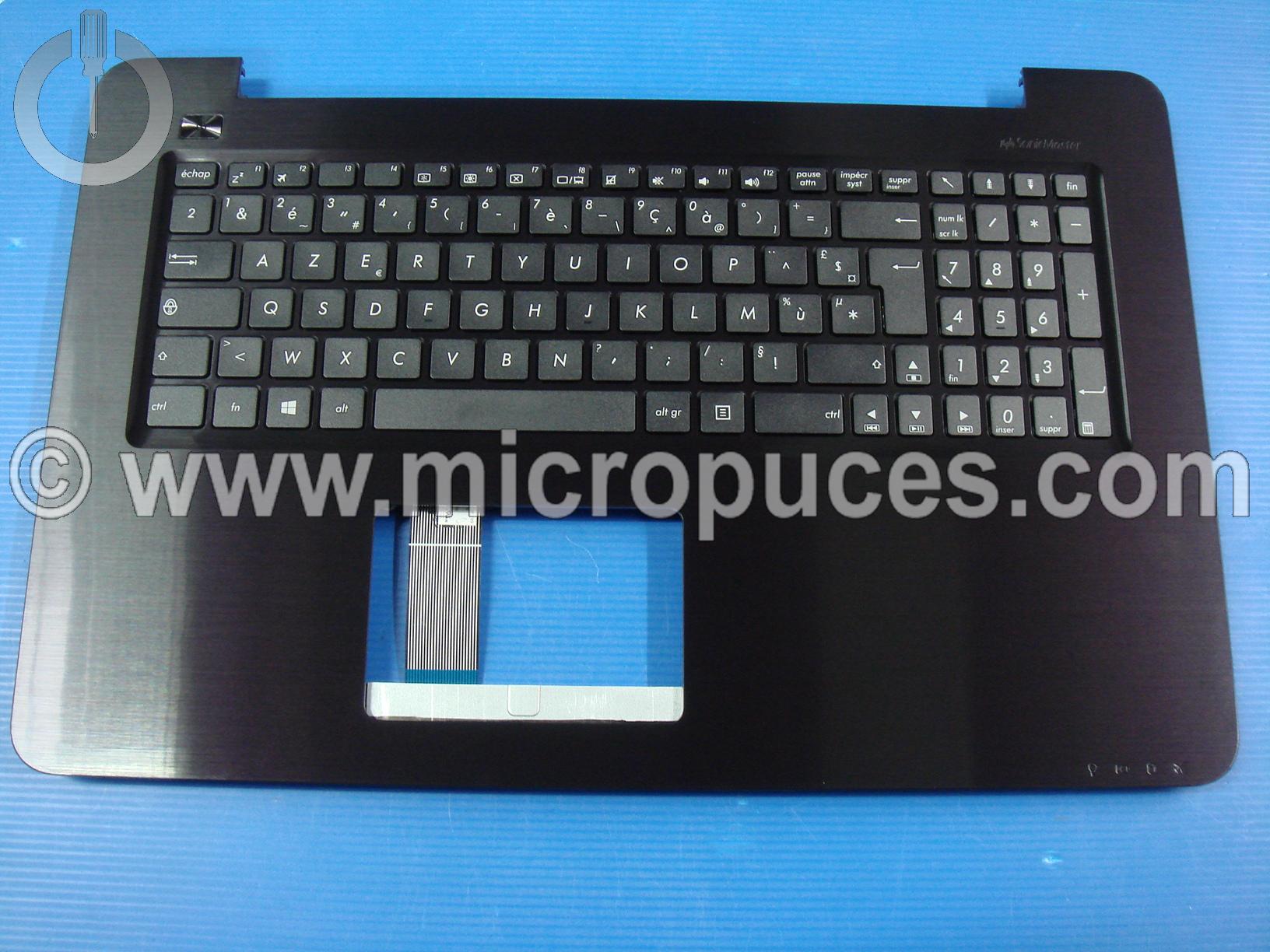 Clavier + plasturgie du dessus noir pour ASUS K756 R753 X756