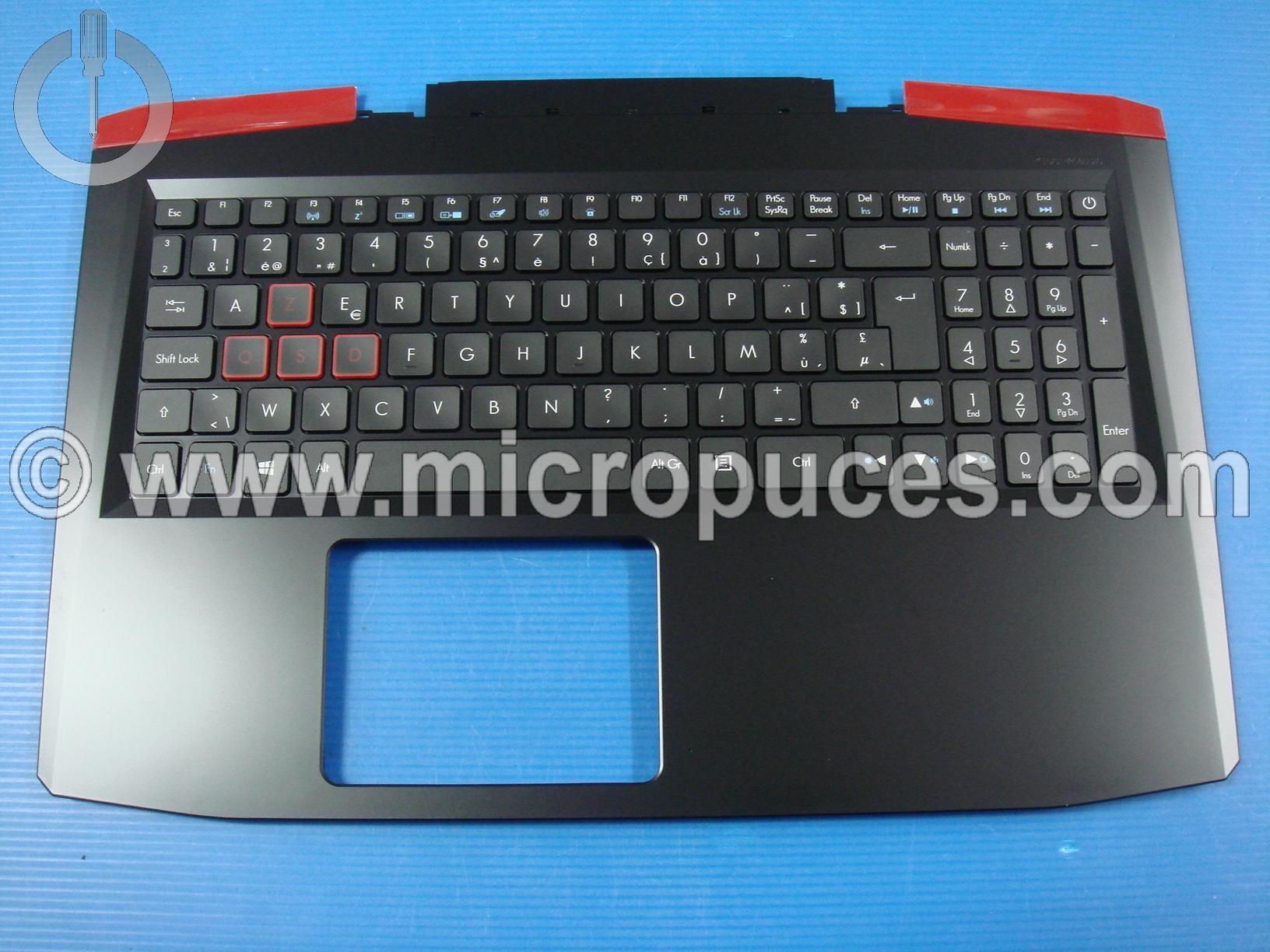 Clavier AZERTY + plasturgie pour ACER Aspire VX5-591G ( Vinyle )