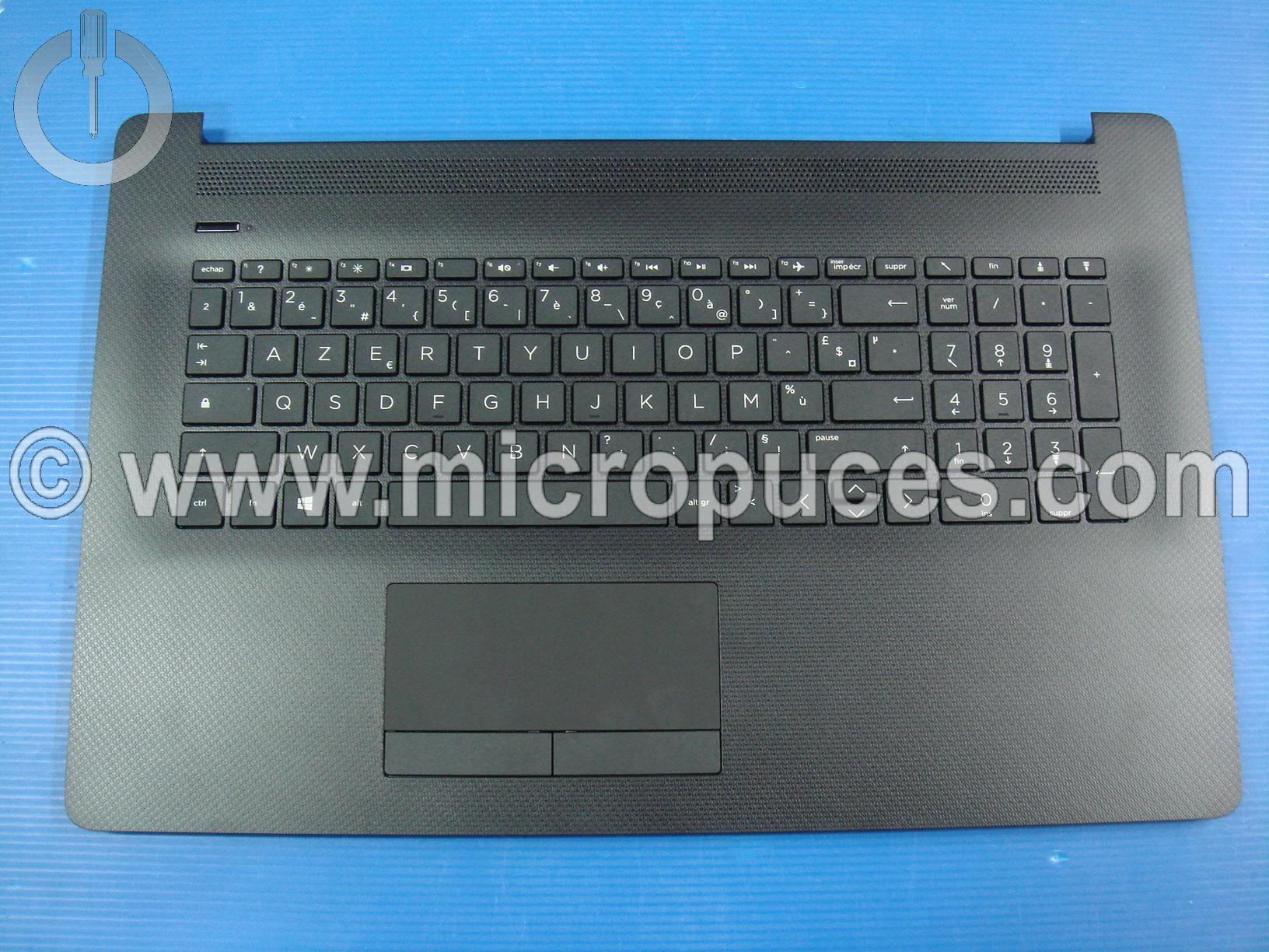 Clavier + plasturgie du dessus noir pour HP Pavilion 17-by