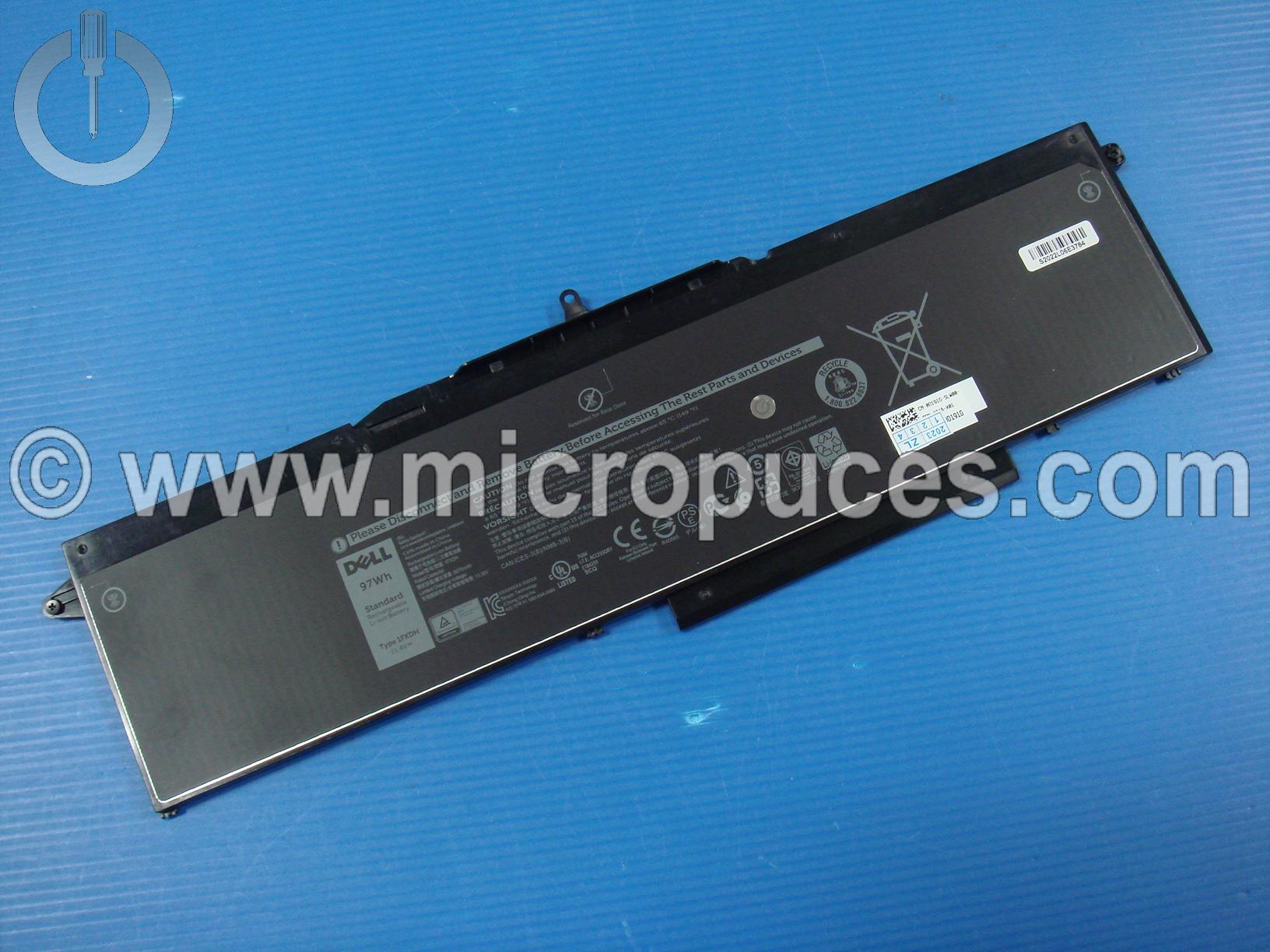 Batterie d'origine pour Dell 3541
