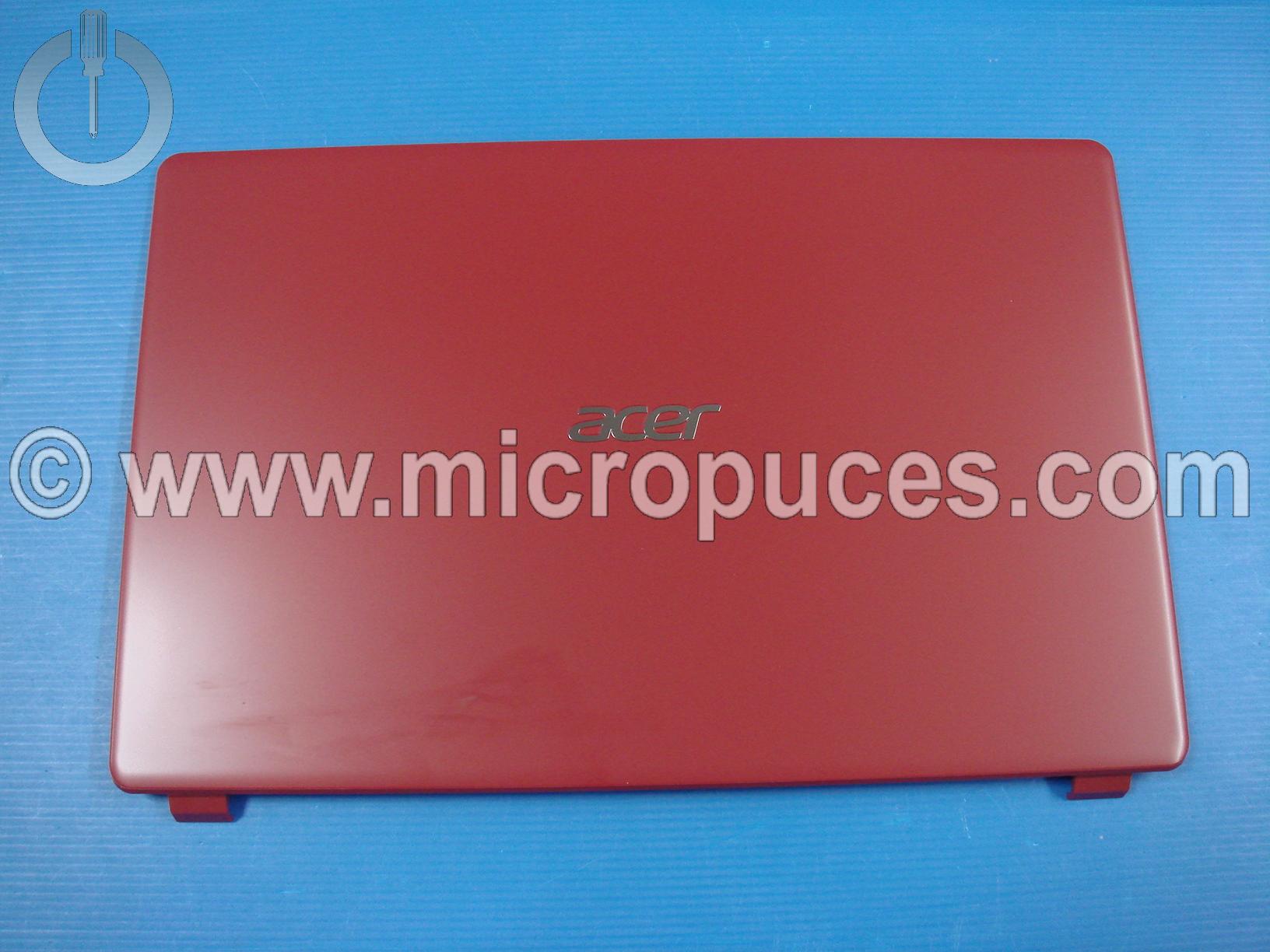 Plasturgie d'cran ROUGE pour Acer Aspire A315 42 54 56