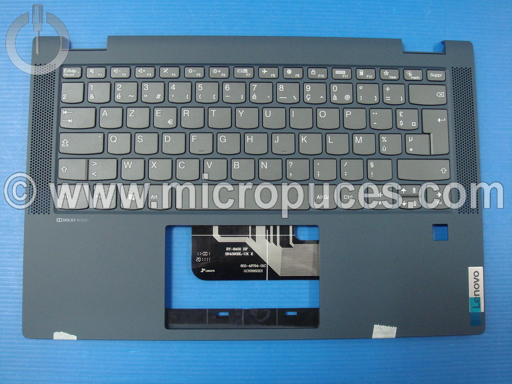 Clavier + plasturgie de dessus pour IdeaPad FLEX 5-14 bleu (FP)