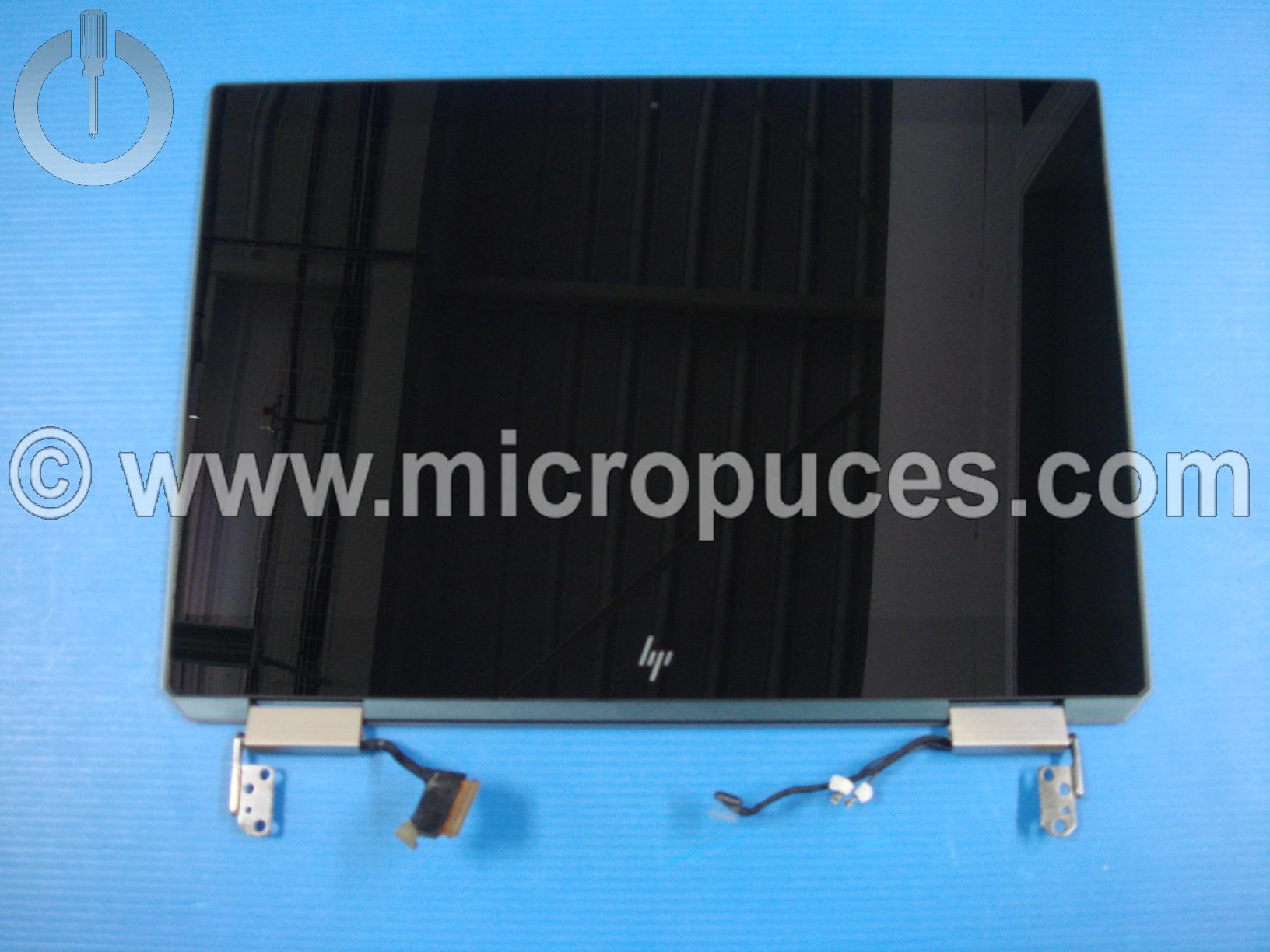 Module cran tactile complet pour HP X360 13-AP FHD bleu
