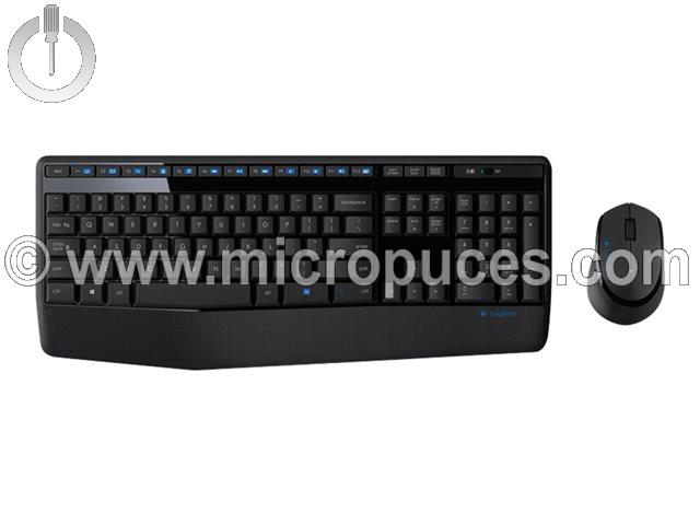 clavier et souris Wireless Combo MK345 - Version Tchque