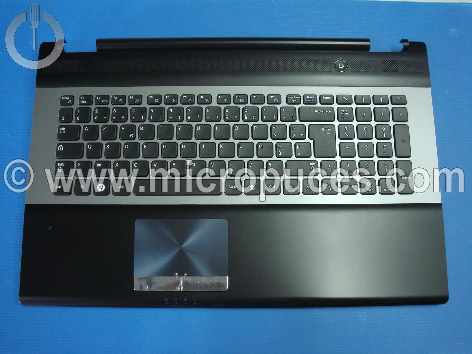 Clavier AZERTY + plasturgie du dessus NEUF pour SAMSUNG NP-RC730