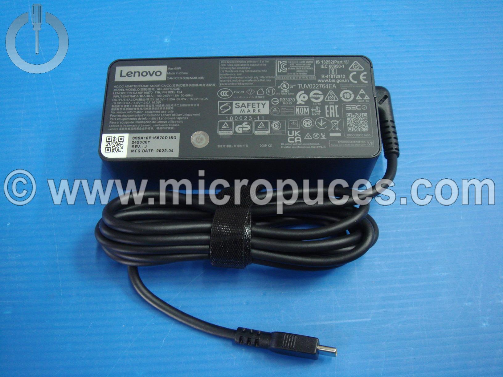 Chargeur pour Lenovo P53s