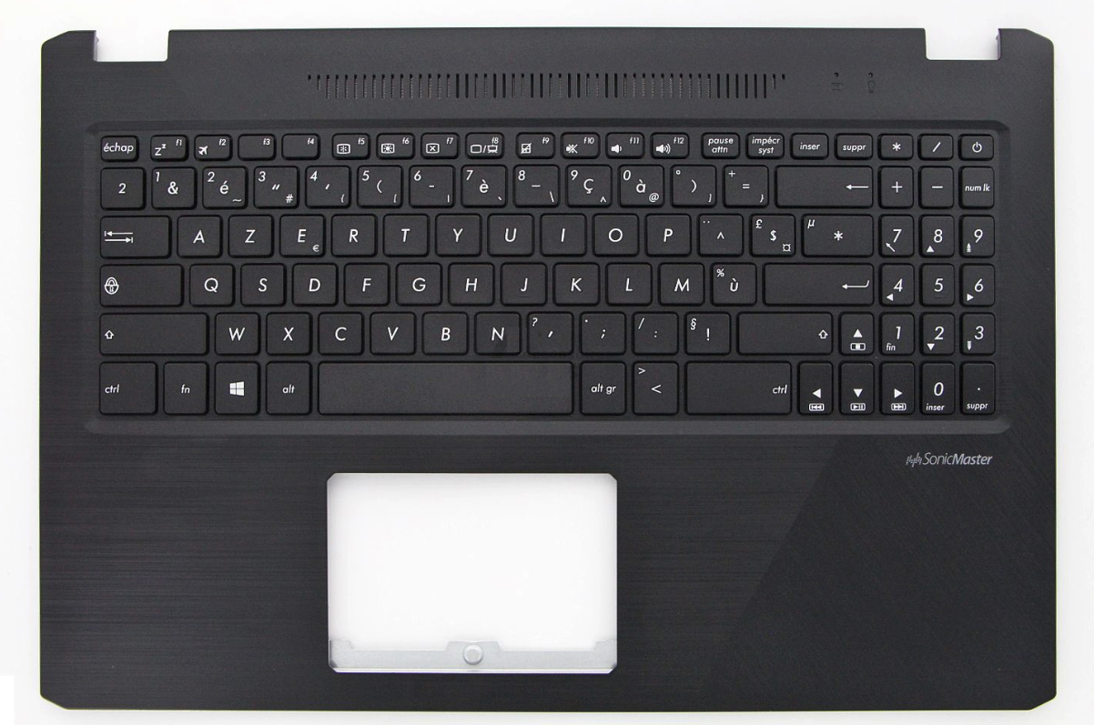 Clavier + plasturgie de dessus pour ASUS srie 570 rtroclaire