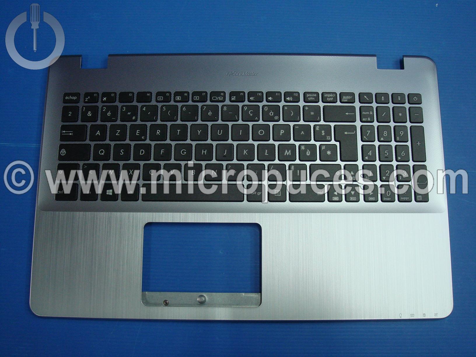 Clavier + plasturgie du dessus pour ASUS X542 gris