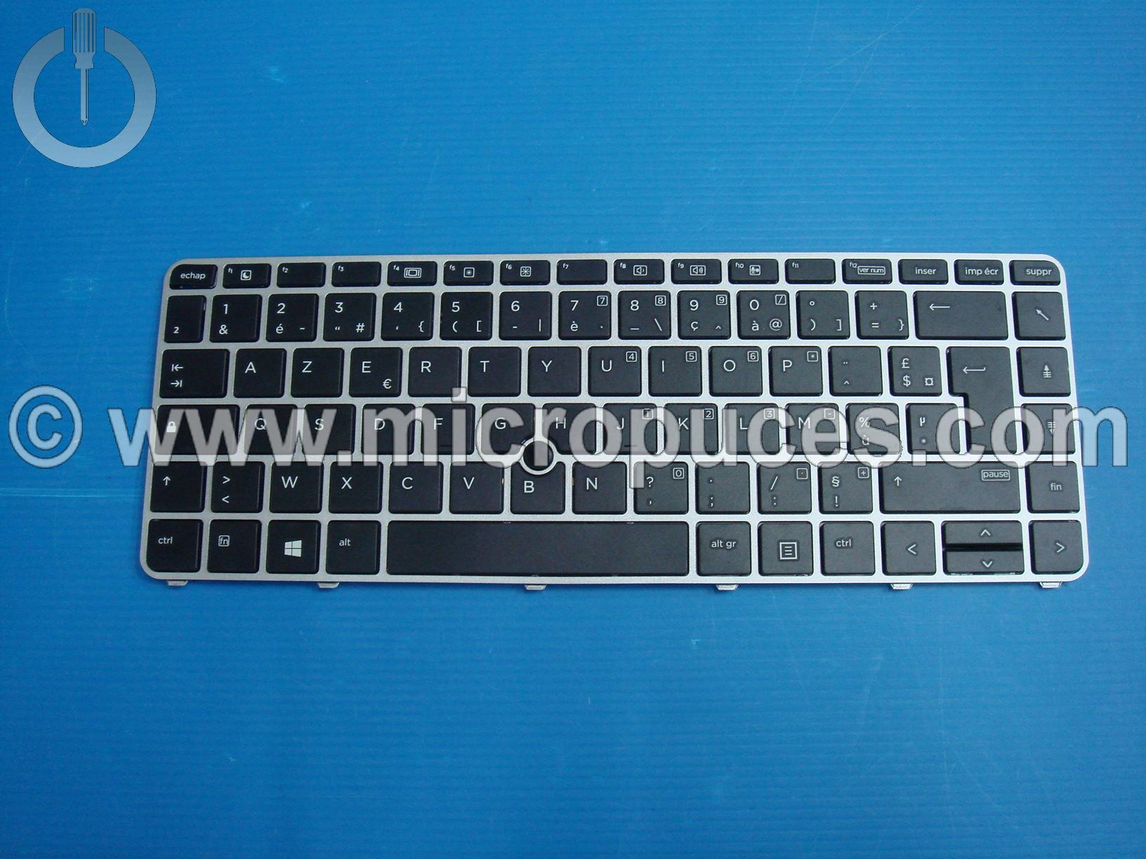 Clavier gris pour HP Elitebook 840 G4 (version non rétro-éclairée)