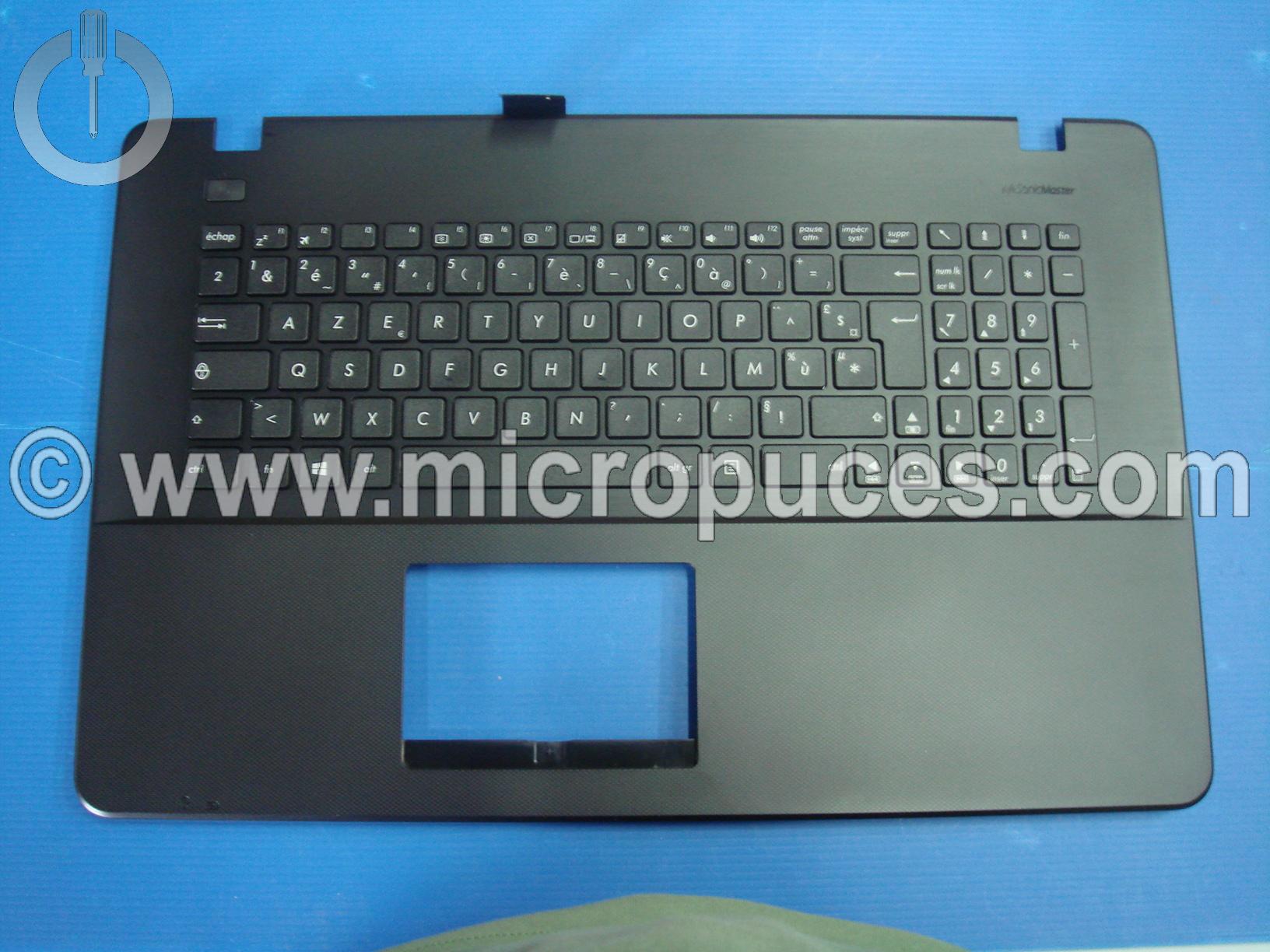 Clavier AZERTY + plasturgie noire pour ASUS R752YI