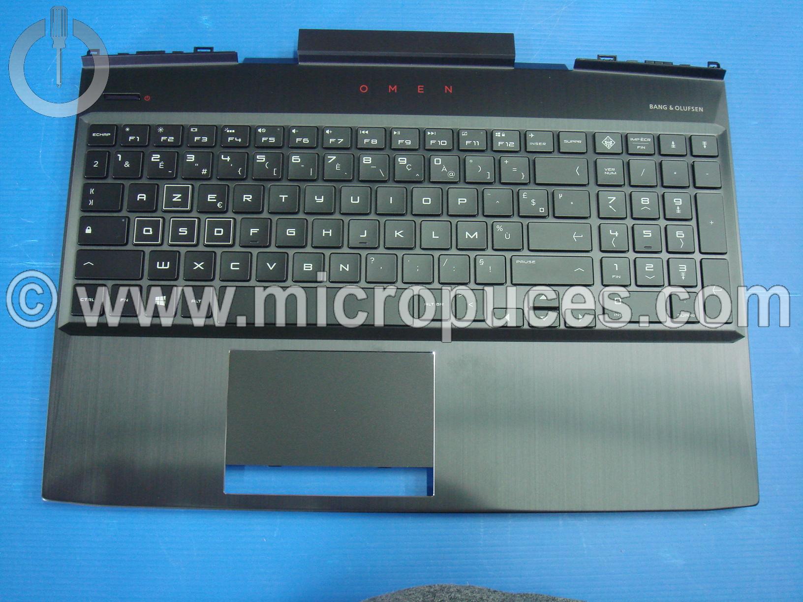 Clavier + top cover pour HP Omen 15-DC