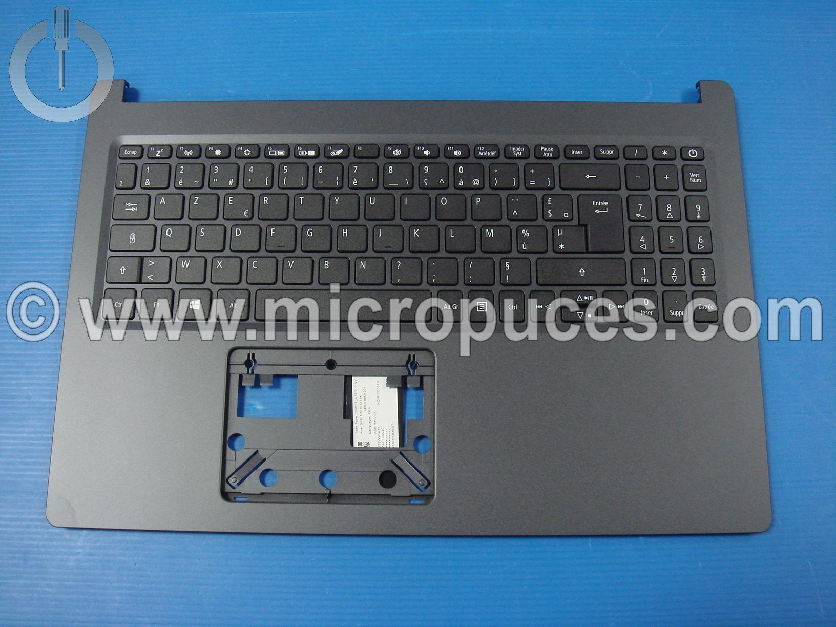 Clavier + plasturgie de dessus pour ACER Aspire A315-55