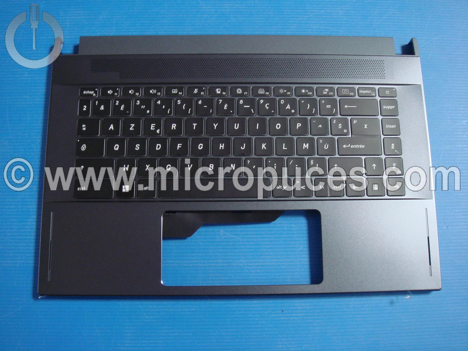 Clavier + plasturgie bleue nuit pour MSI GS66