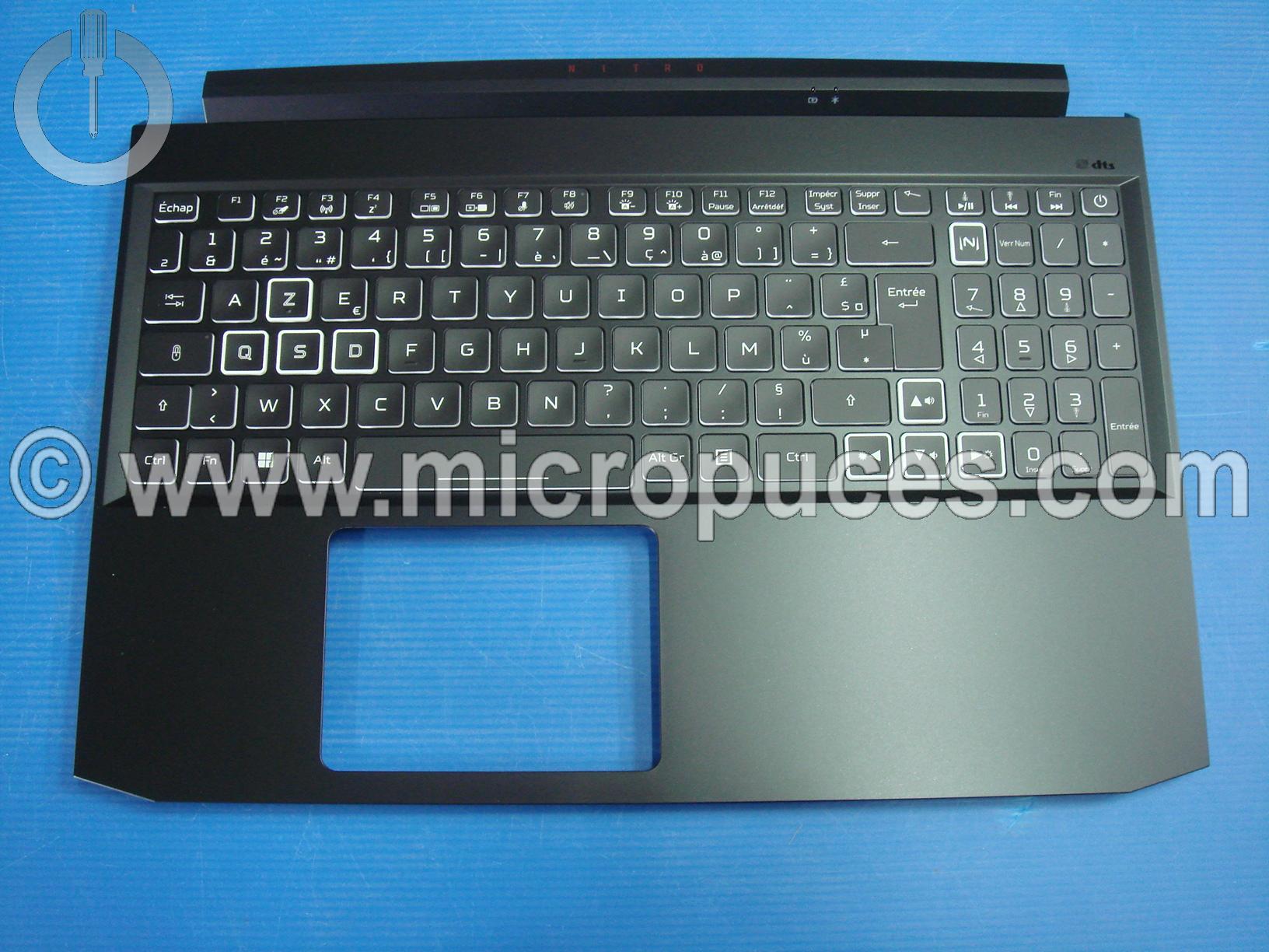 Clavier + plasturgie du dessus pour Acer nitro 5 AN515-45