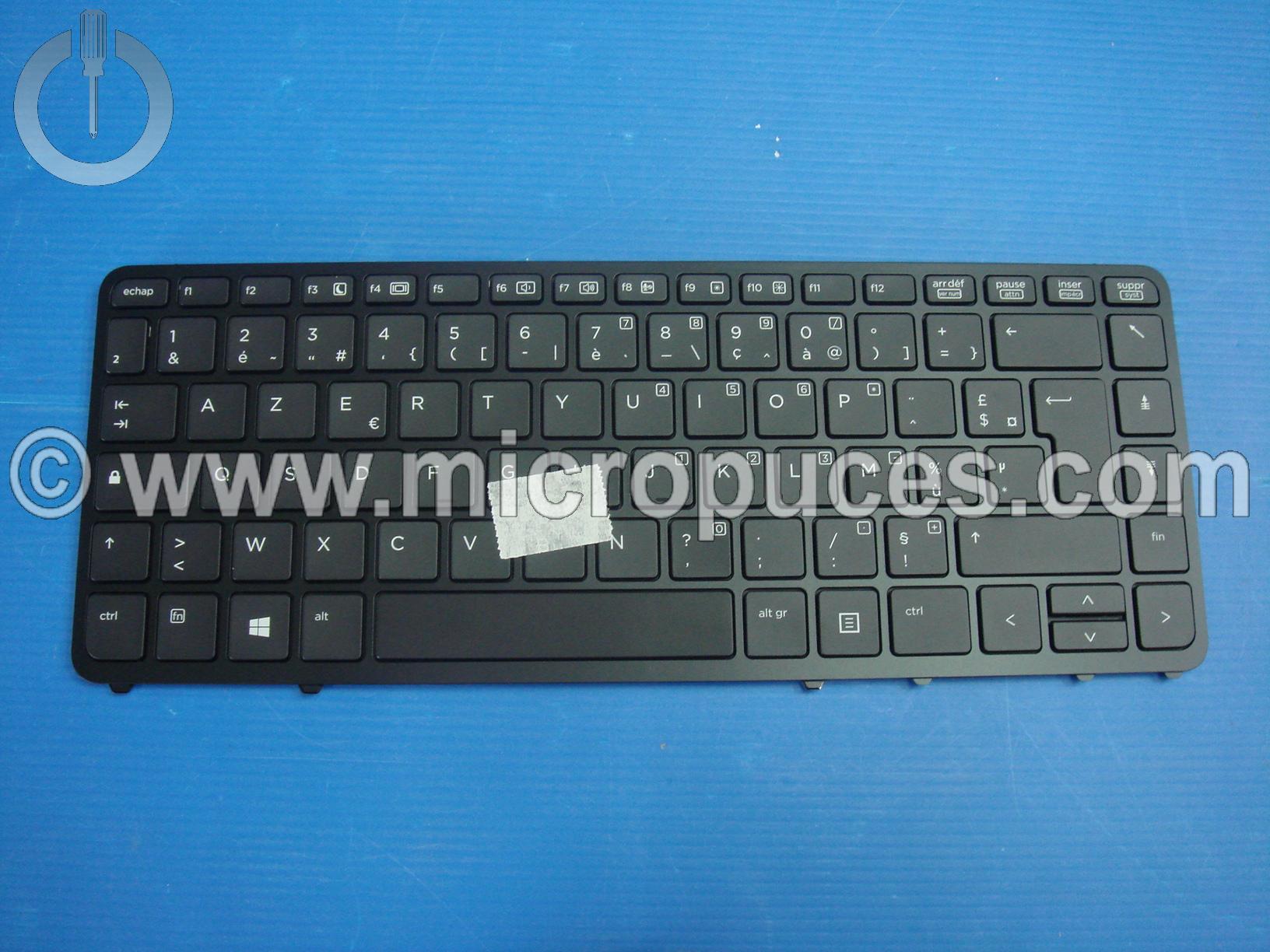 Clavier Azerty pour HP Elitebook G1 et G2