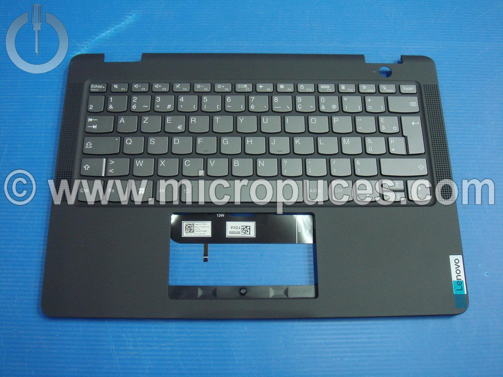 Clavier + plasturgie de dessus pour LENOVO Yoga 13W noir