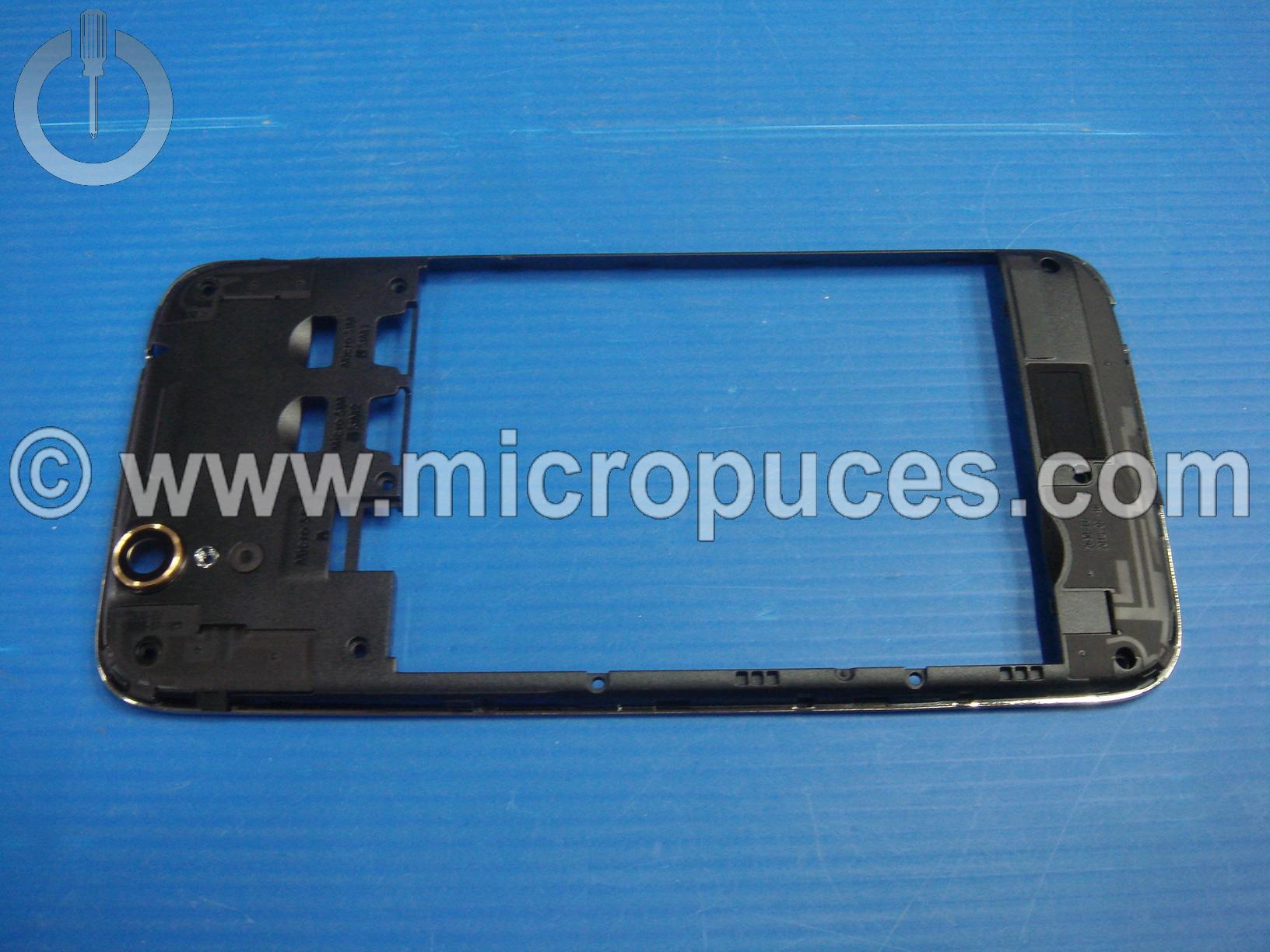 Couvercle inférieur noir et or pour Acer Liquid Z630S