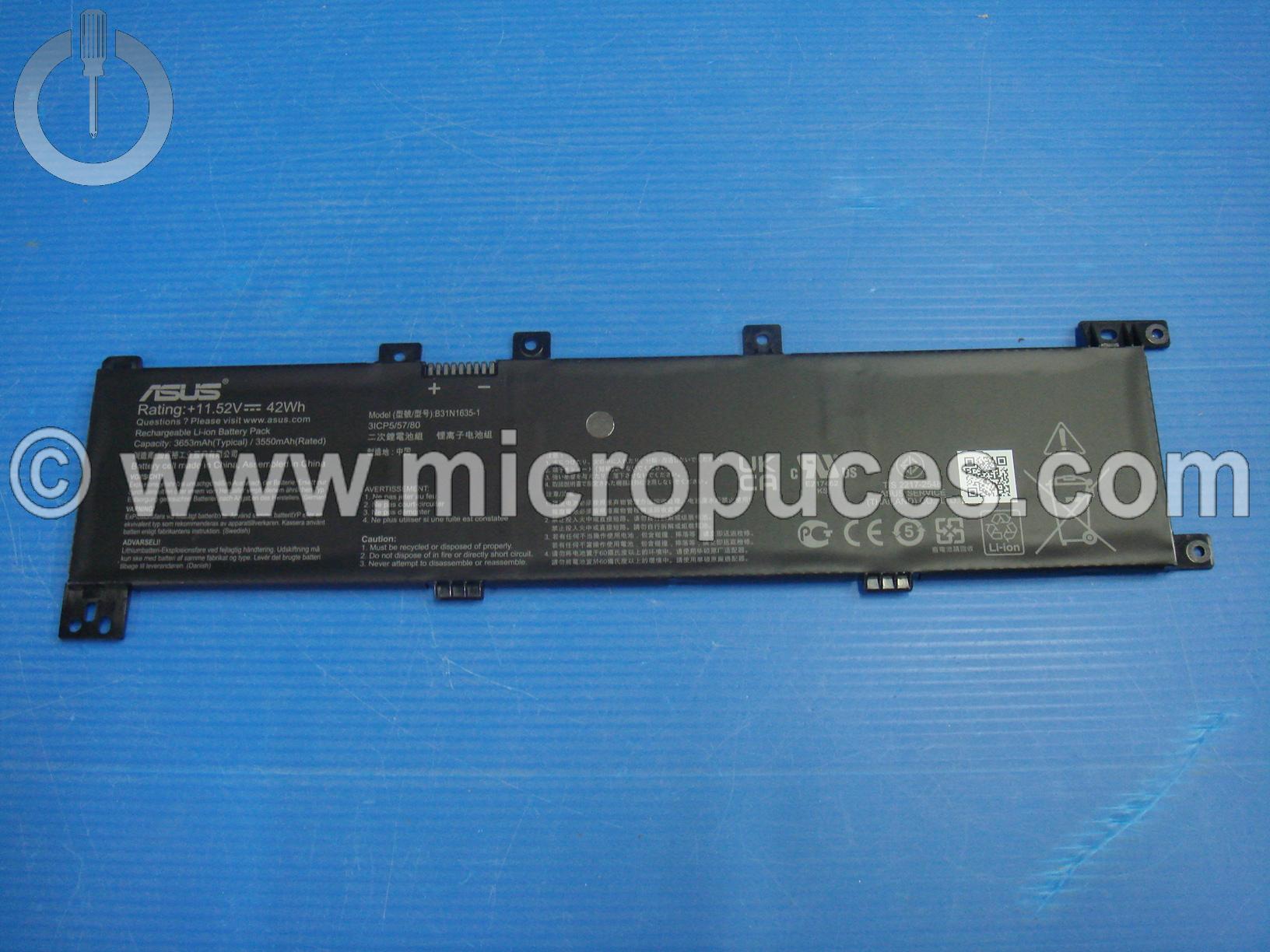 Batterie interne neuve ASUS B31N1635