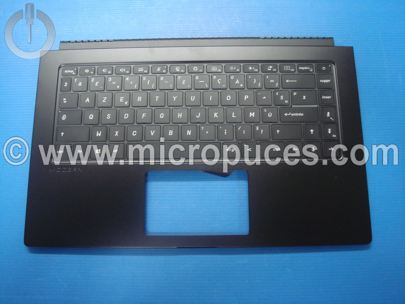 Clavier + plasturgie noire pour MSI Modern 15 MS1551