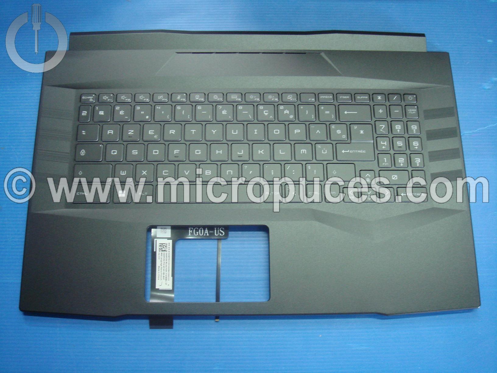 Clavier + plasturgie pour MSI GL76