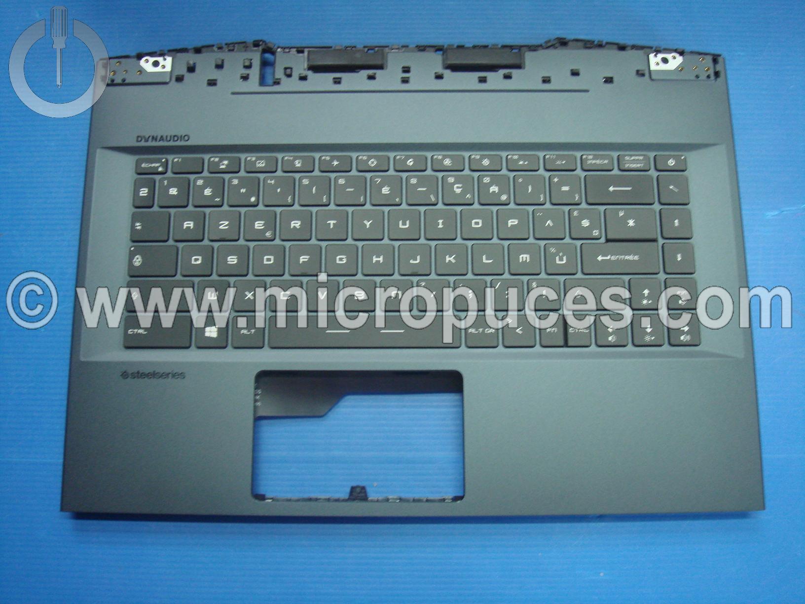 Clavier + plasturgie bleu fonc pour MSI GE66