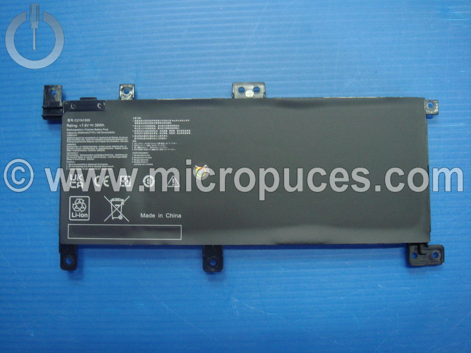 Batterie compatible pour ASUS X556