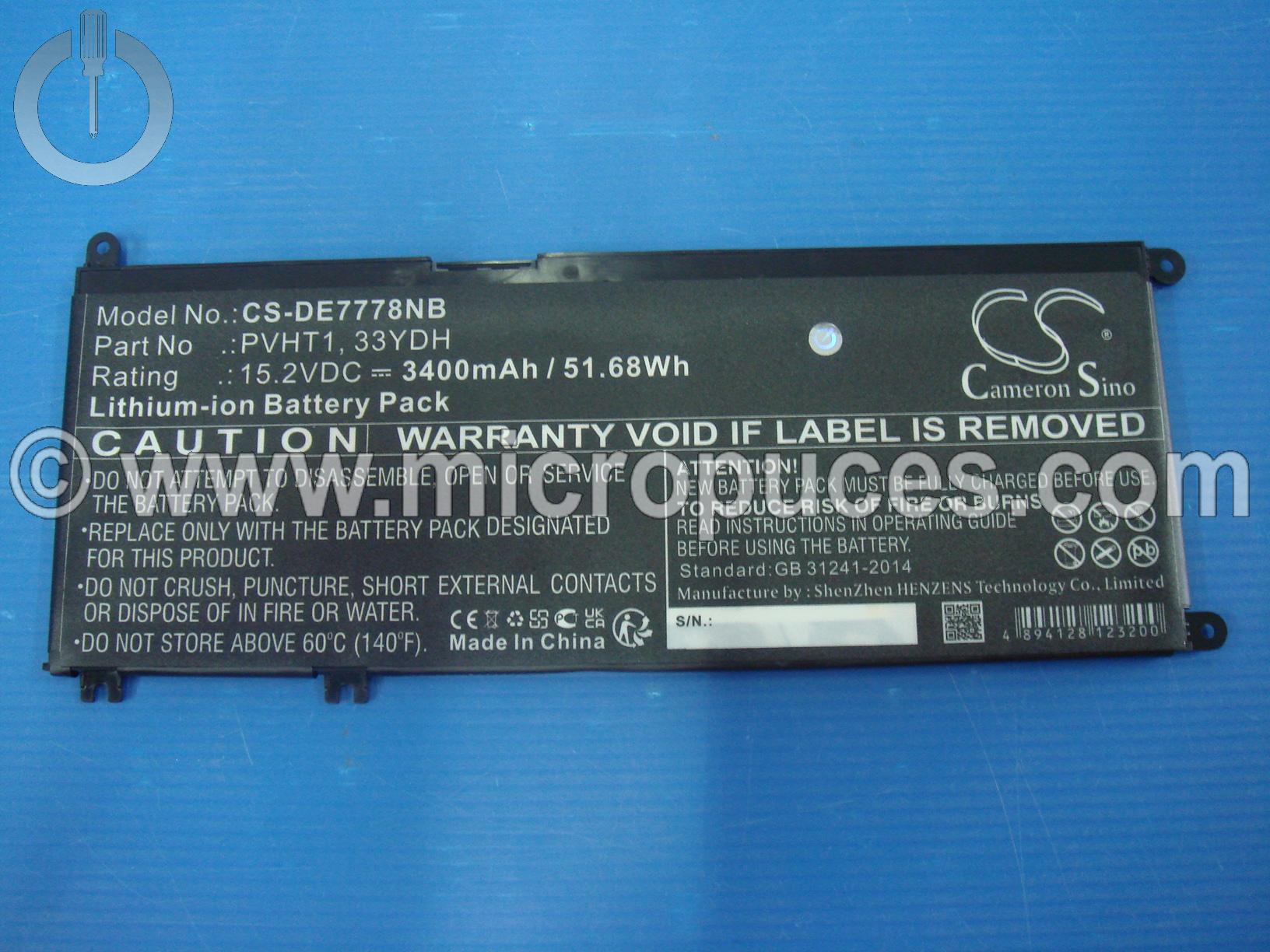 Batterie compatible pour DELL G3 3579