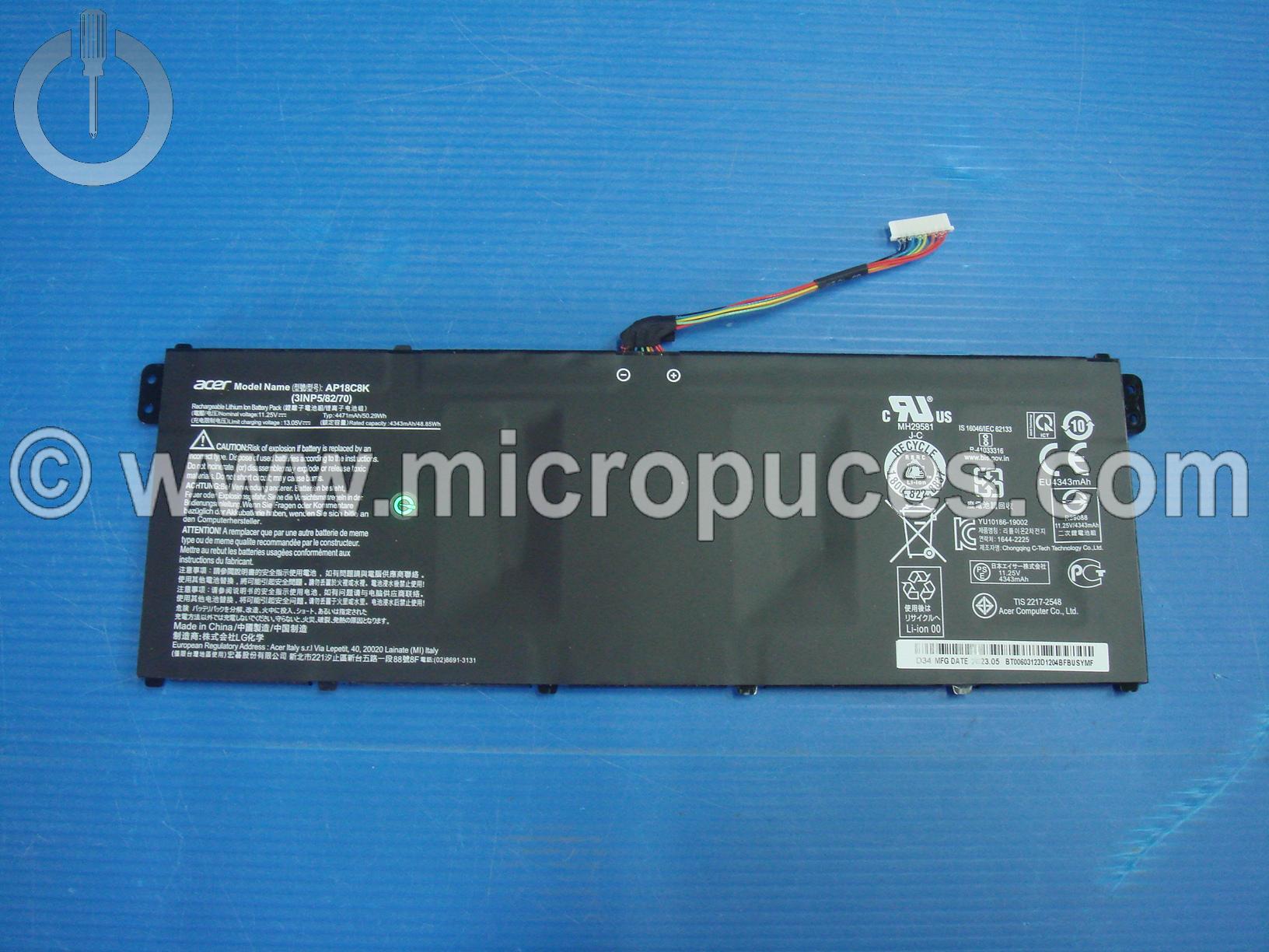 Batterie originale ACER pour A315, A514, A515