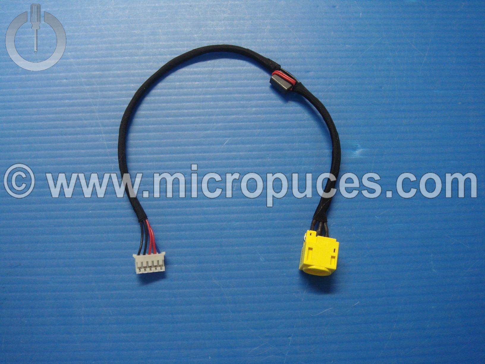 Cable d'alimentation pour pour LENOVO Thinkpad E430 E530 etc..